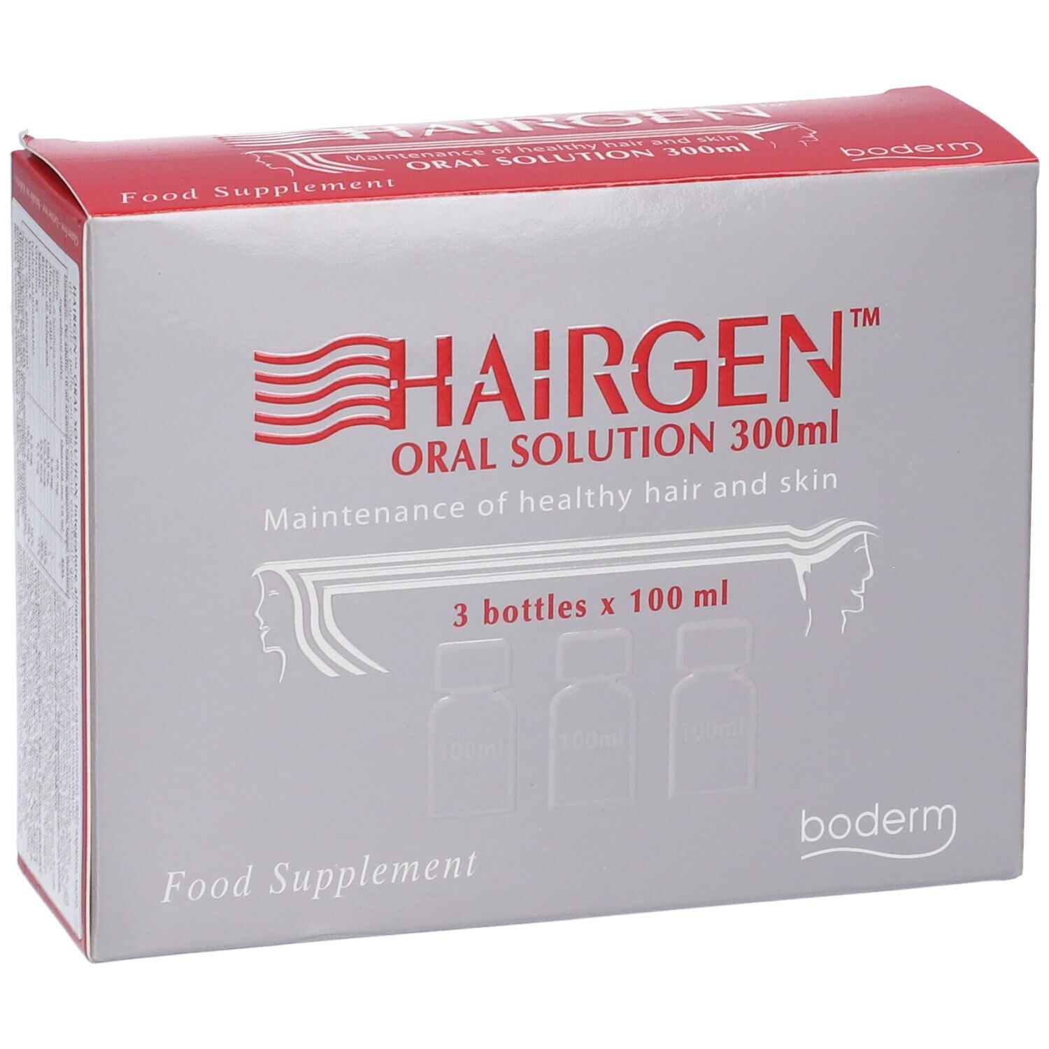 Hairgen Soluzione Orale 3 Boccette Da 100 Ml