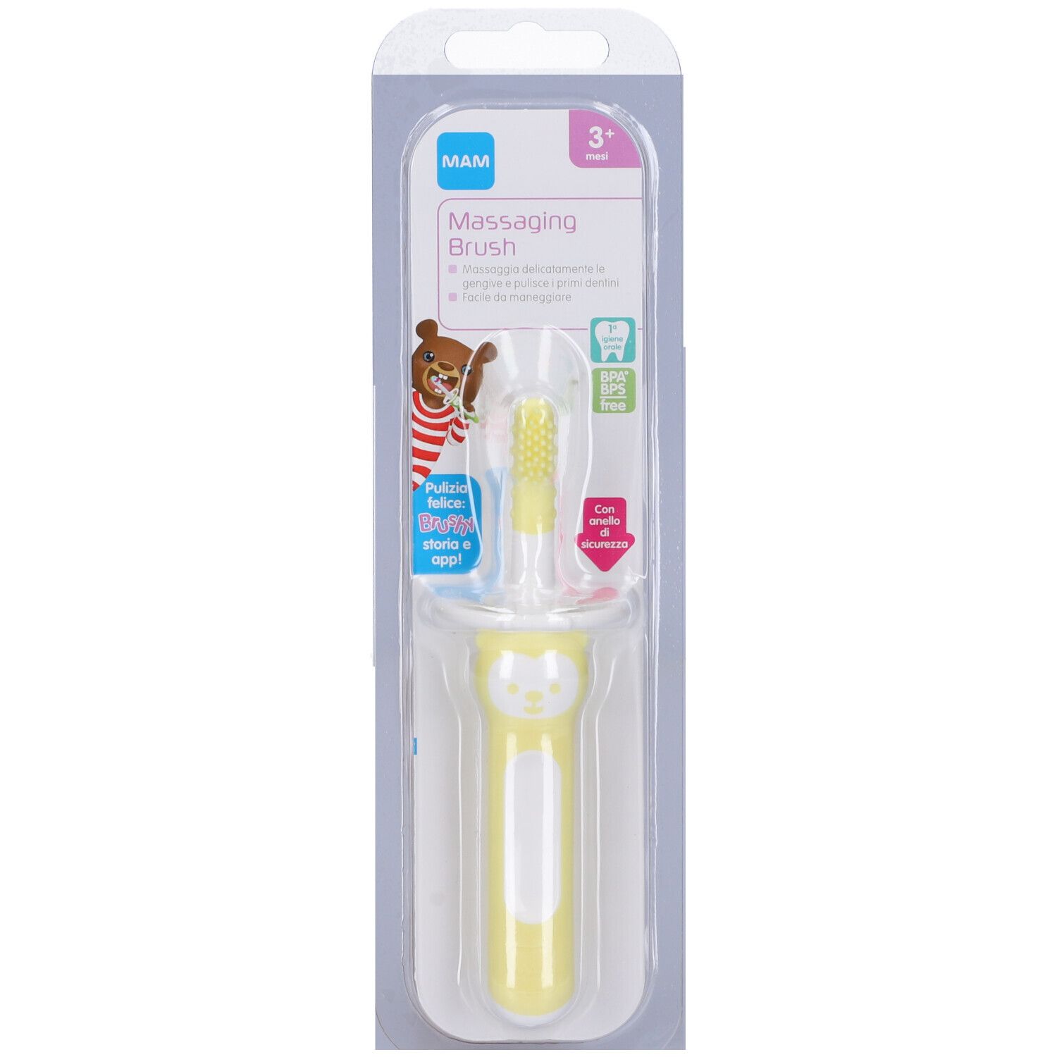 Mam Massaging Brush 5+ Neutro