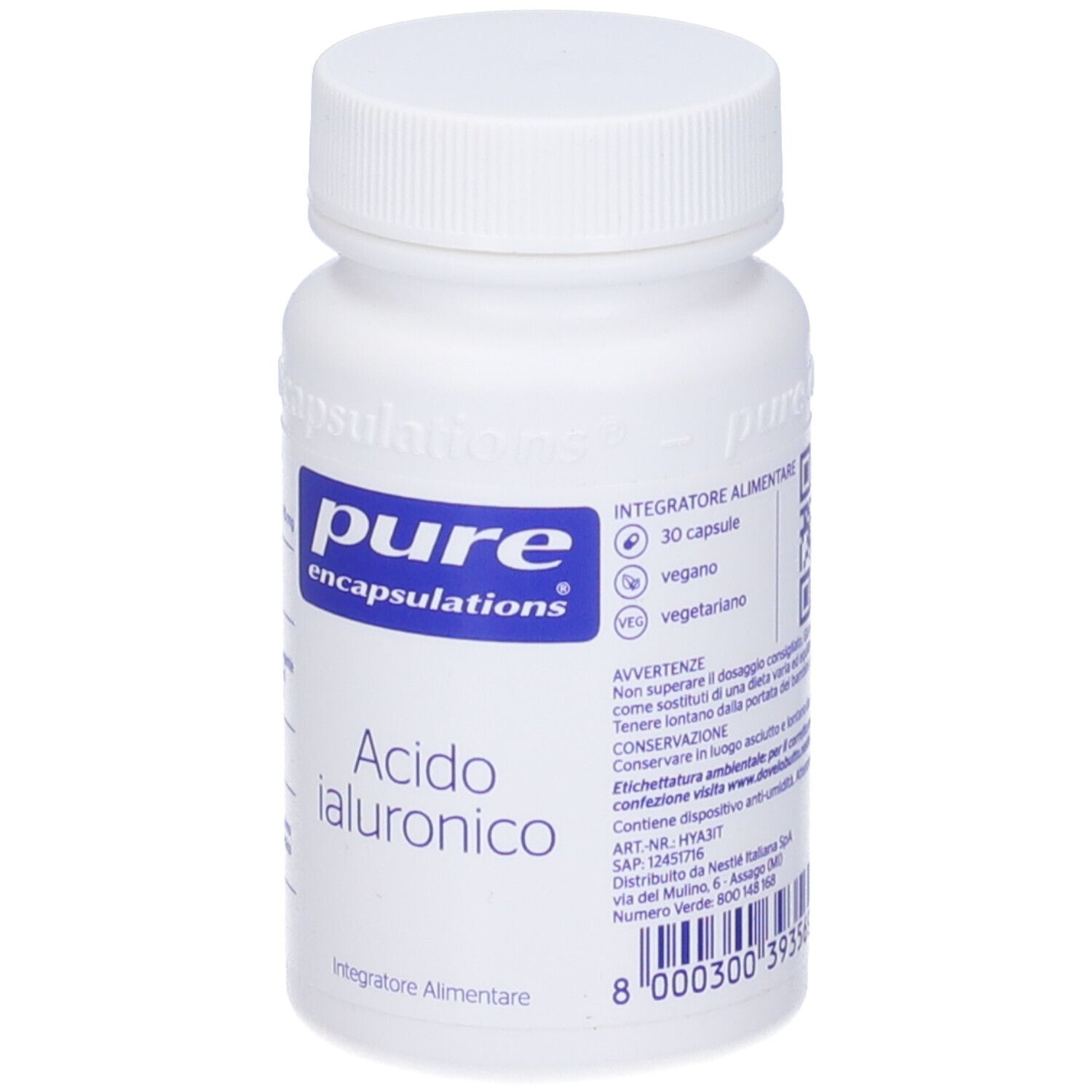 Pure Encapsulations Acido Ialuronico Capsule