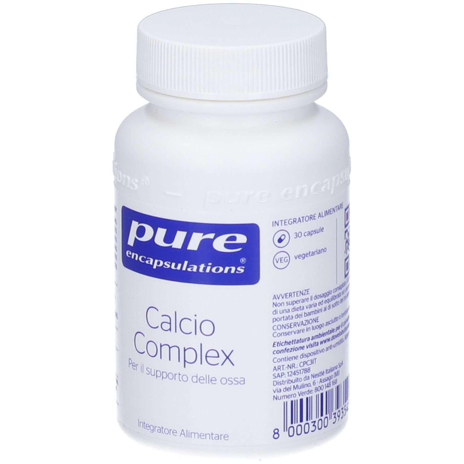 Pure Encapsulations Calcio Complex 30 Capsule