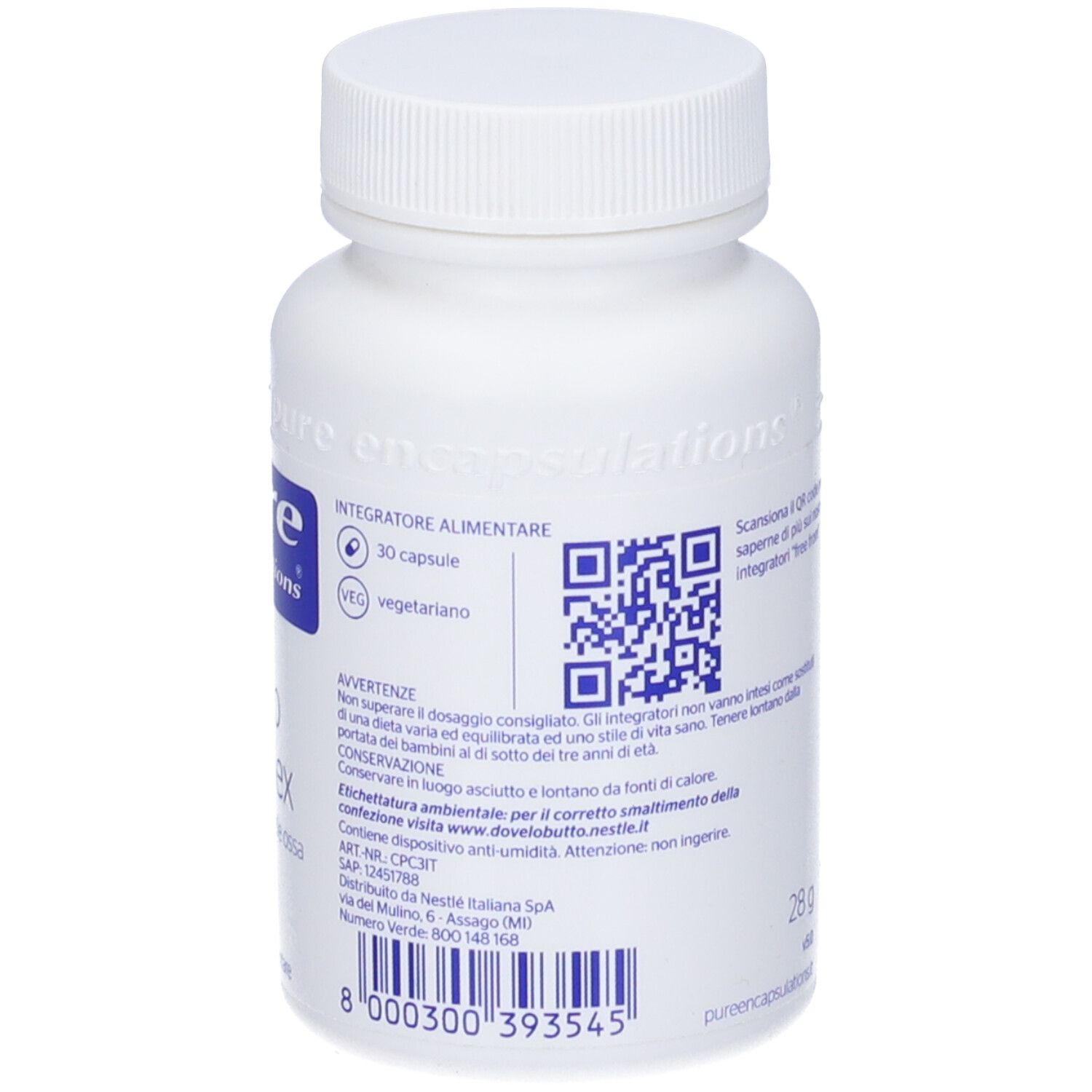 Pure Encapsulations Calcio Complex 30 Capsule