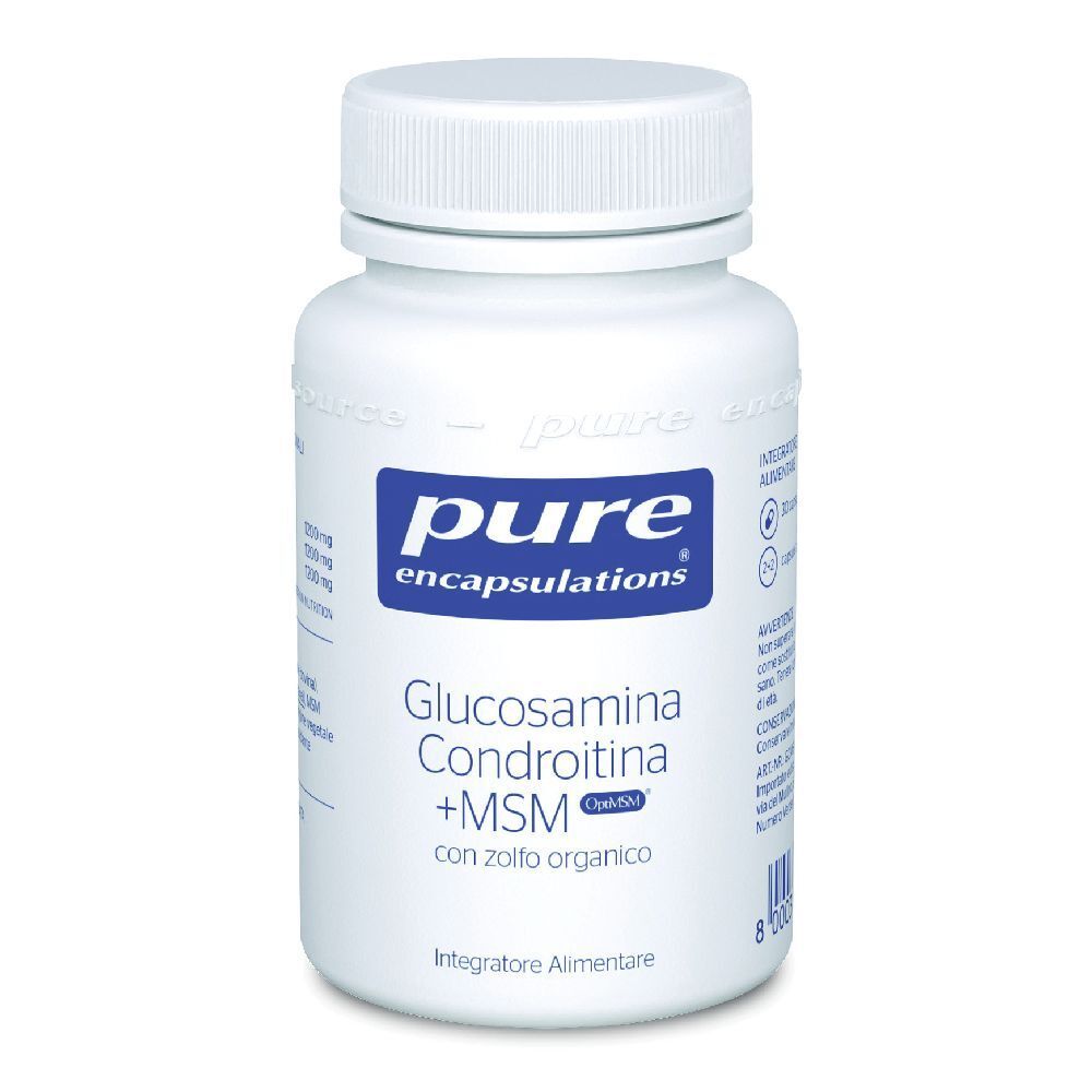 Pure Encapsulations Glucosamina Condroitina + Msm 30 Capsule