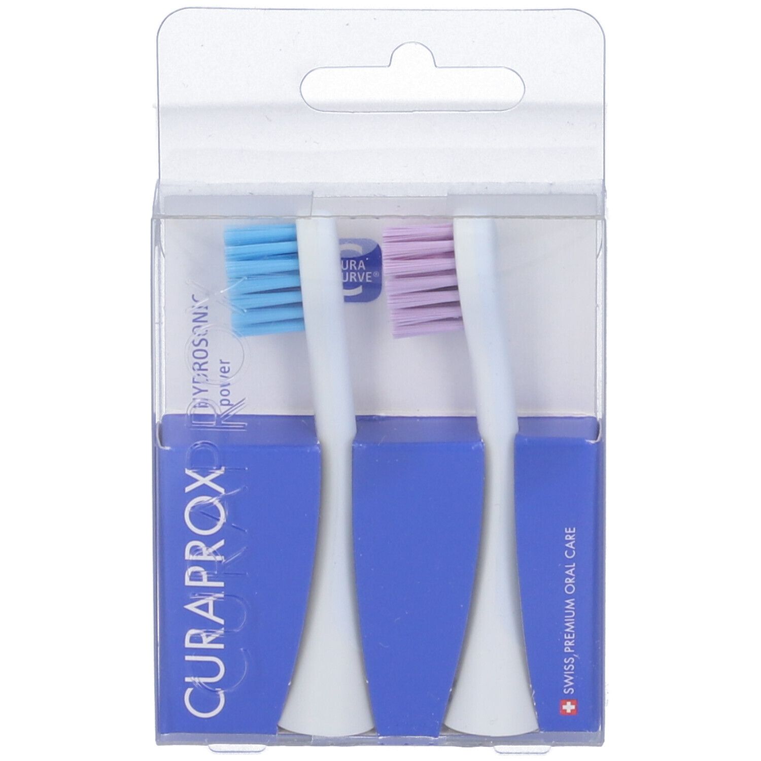 Curaprox Hydrosonic Ortho/Pro Brush Head Power Duo-Pack