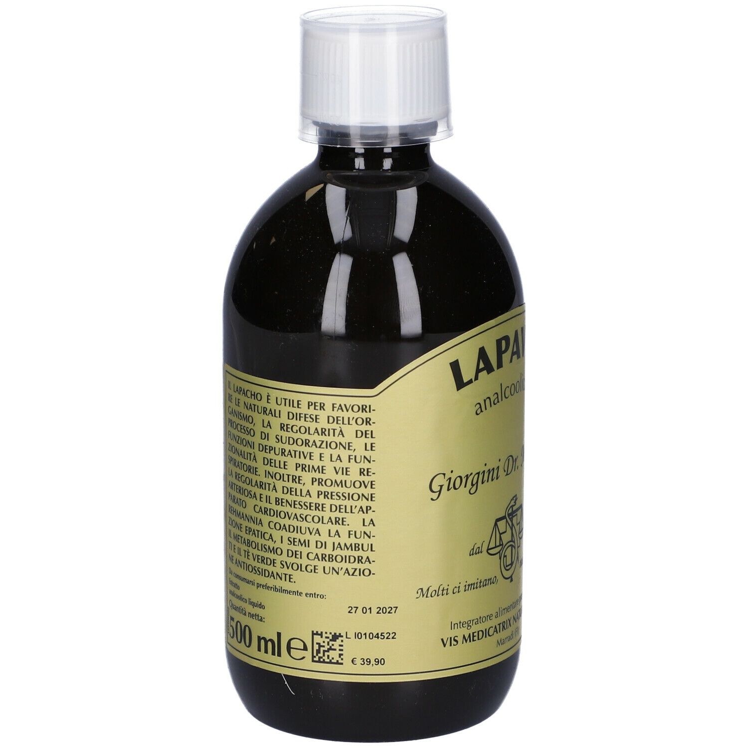 Lapavis 500 Ml Liquido Analcoolico