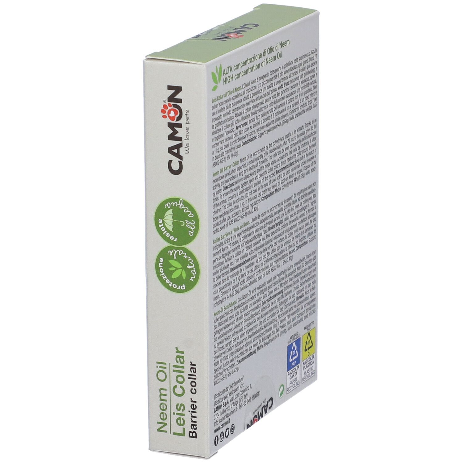 Camon Leis Collar Collare Barriera Piccolo