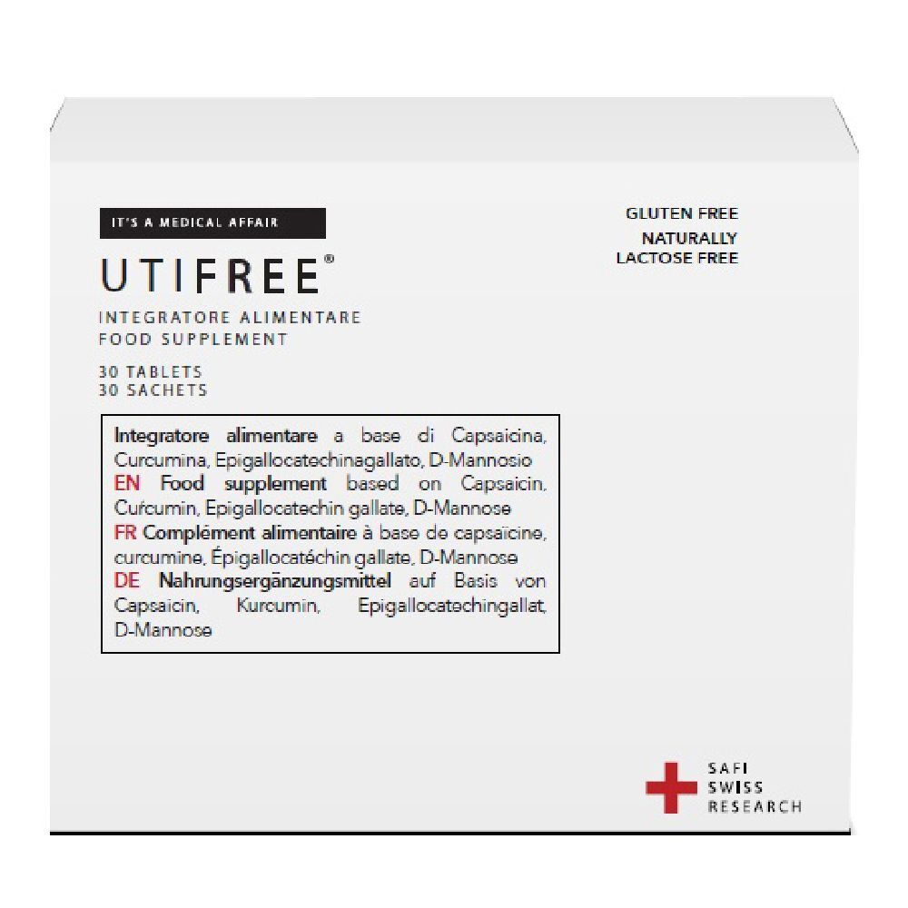 Utifree 30 Compresse + 30 Stick Da 2,5 G