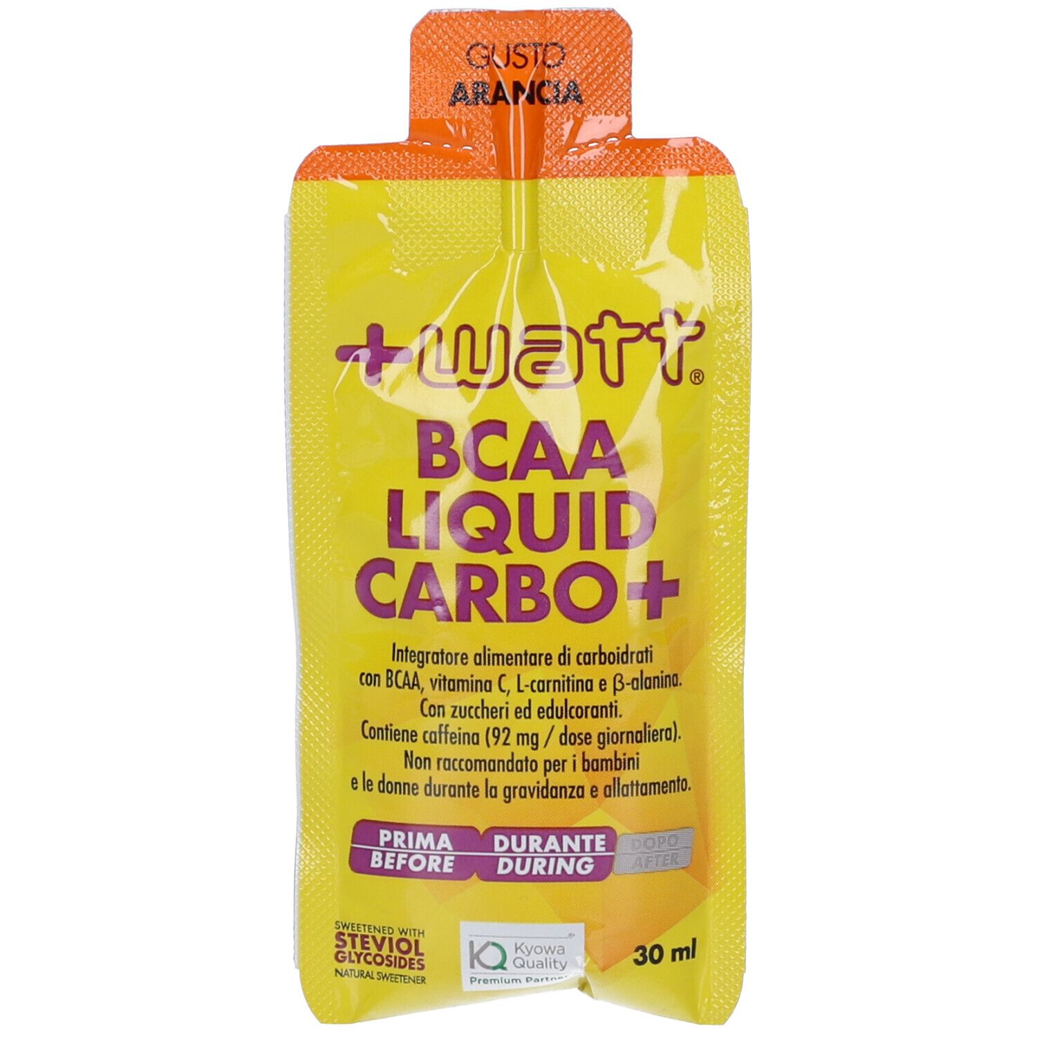 Bcaa Liquid Carbo+ Arancia 30 Ml