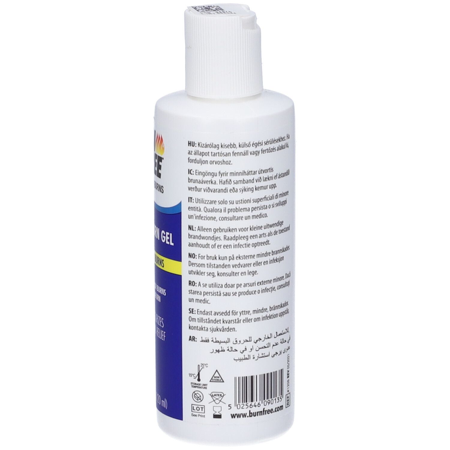 GIMA Flacone Gel Burn Free 120 Ml