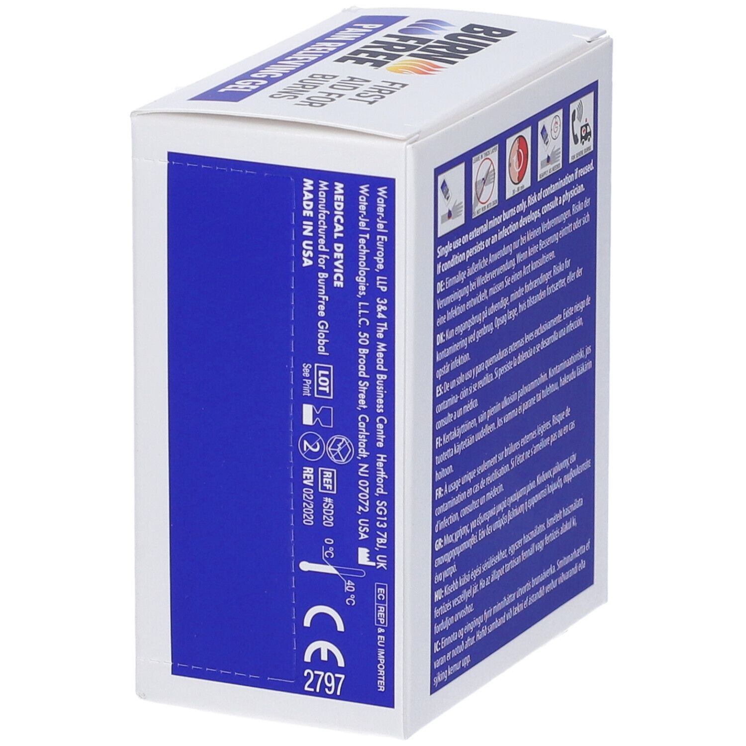 GIMA Bustina Gel Burn Free 3,5 Gr