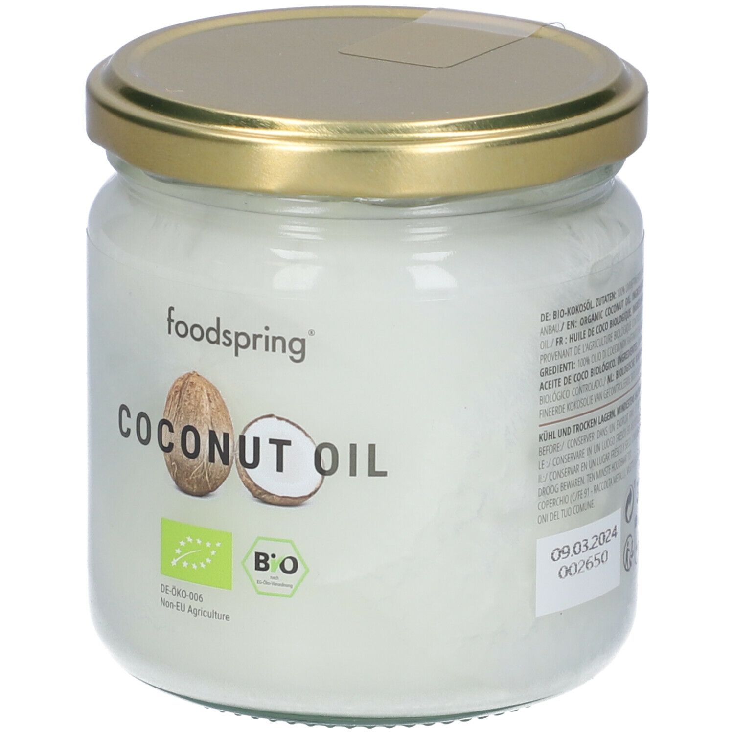 Foodspring® Bio Olio Di Cocco