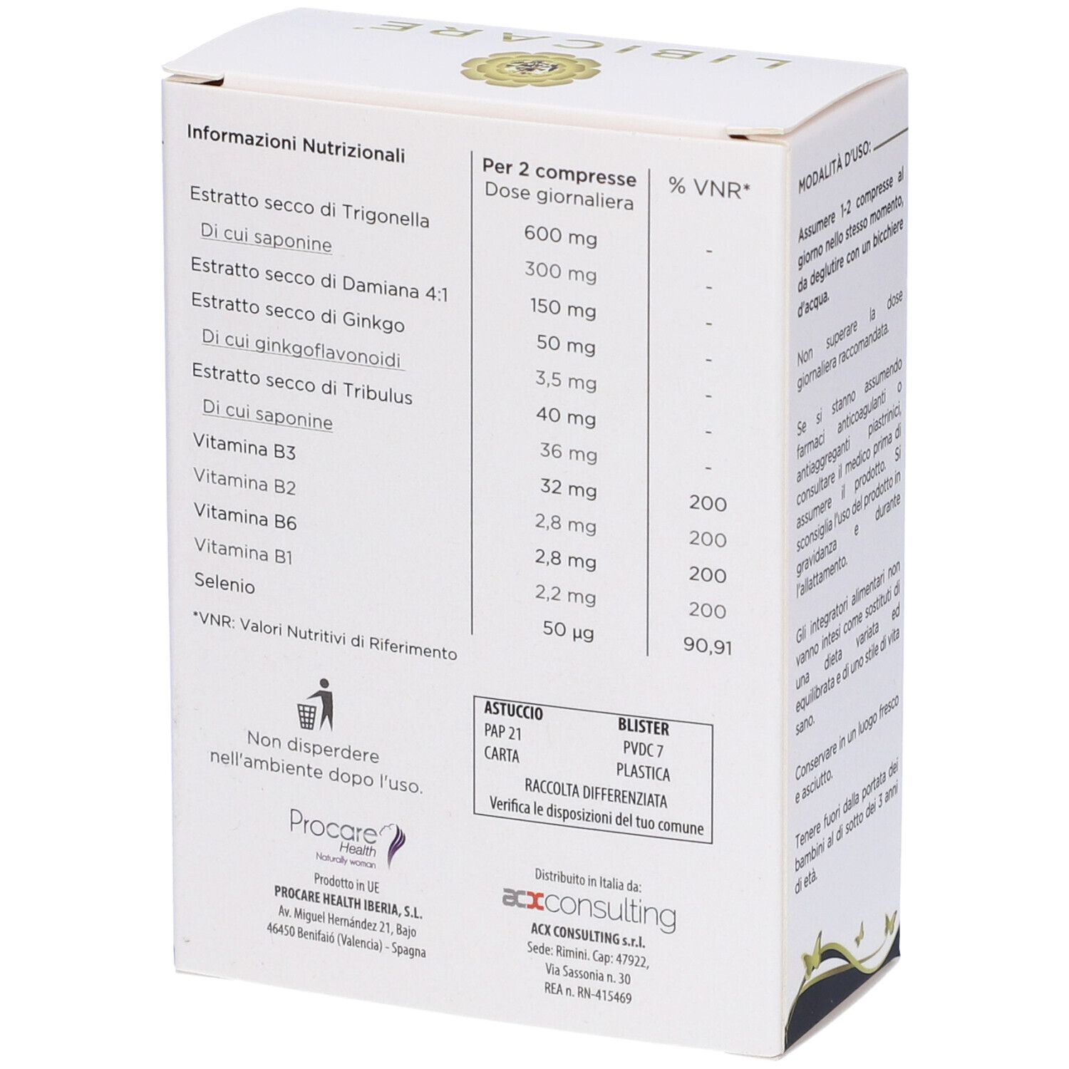 SHIONOGI LIBACARE®