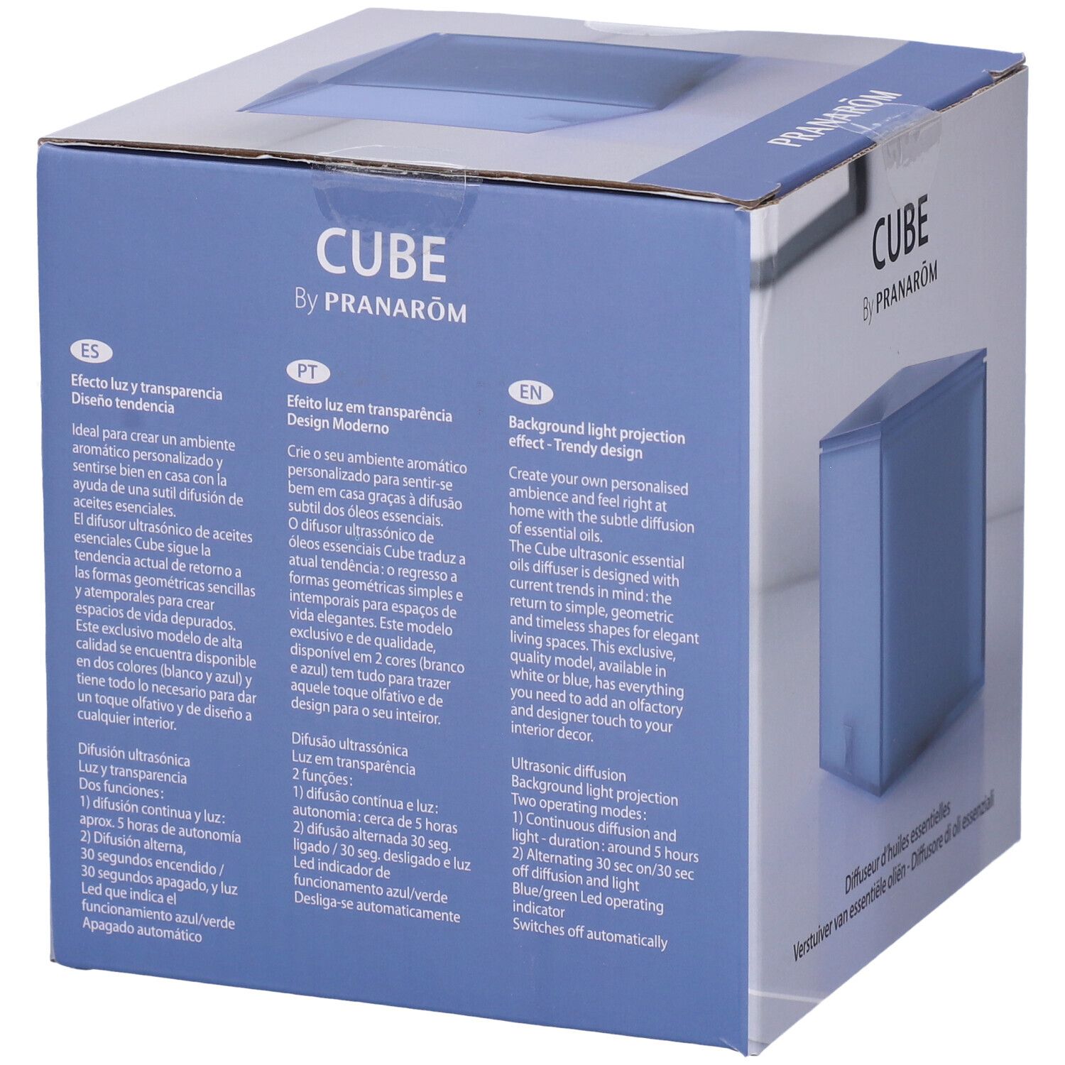 Pranarom Diffusore di Oli Essenziali Cube