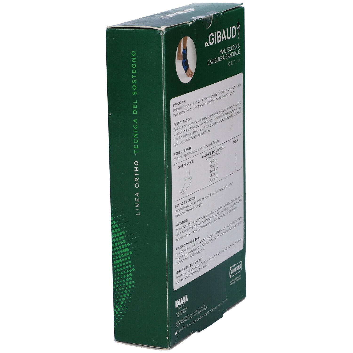 Cavigliera Graduale Dr Gibaud Ortho Malleocross 5