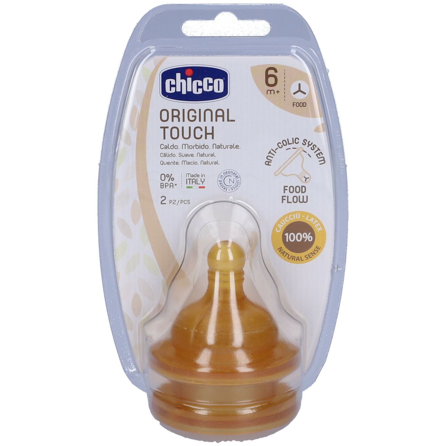 Chicco Original Touch Tettarella Anti-Colica 6+ Mesi 1 pz