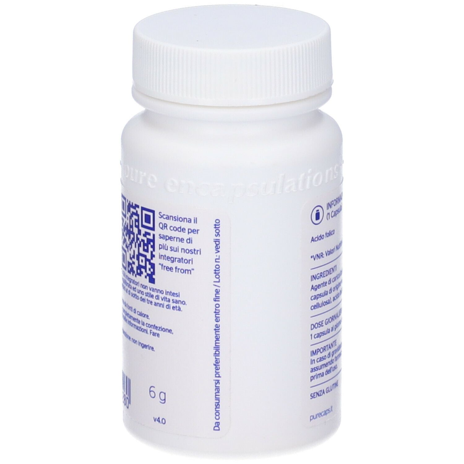 Pure Encapsulations Acido Folico 30 Capsule