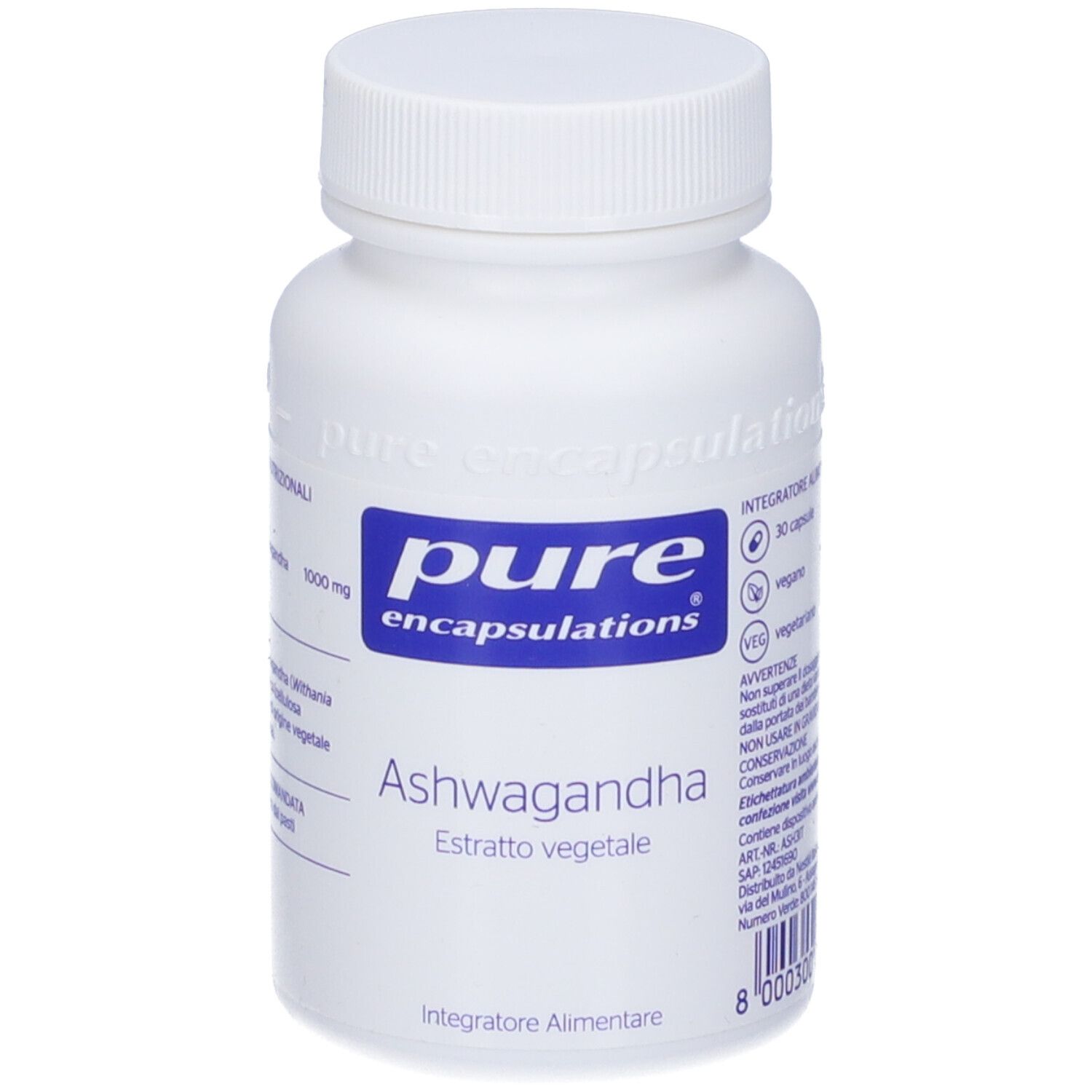 Pure Encapsulations Ashwagandha 30 Capsule