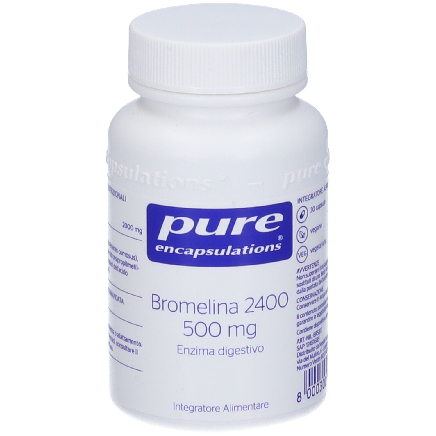 Pure Encapsulations Bromelina 30 Capsule