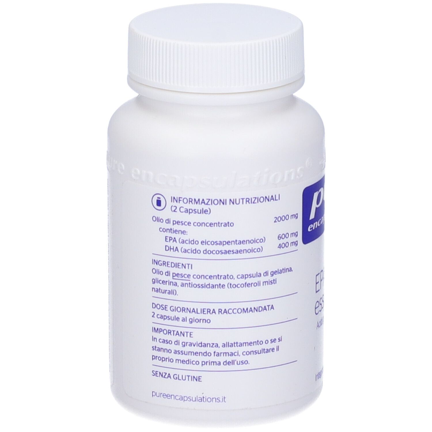 Pure Encapsulations Epa/Dha Essenziali 30 Capsule