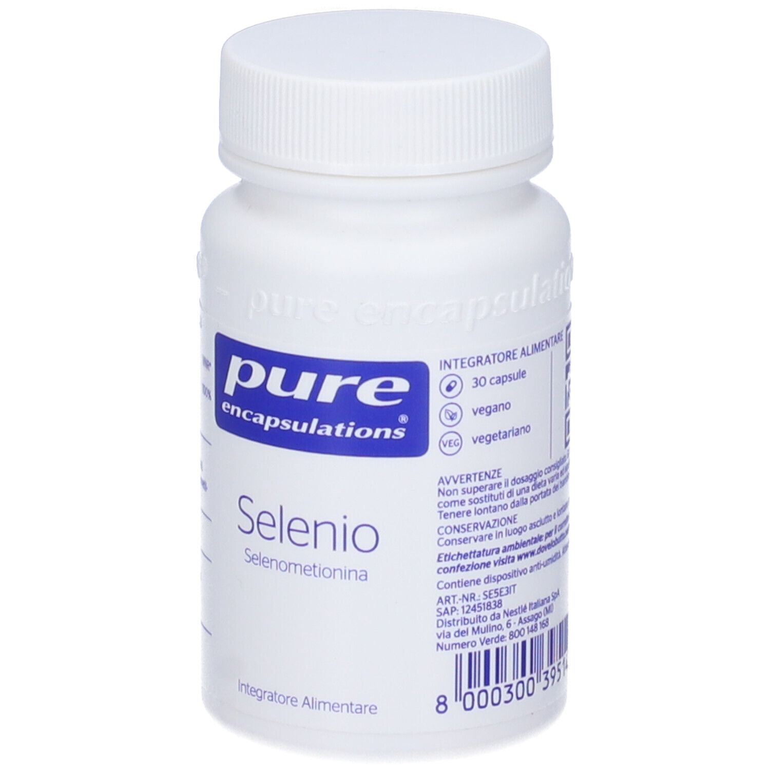 Pure Encapsulations Selenio Capsule