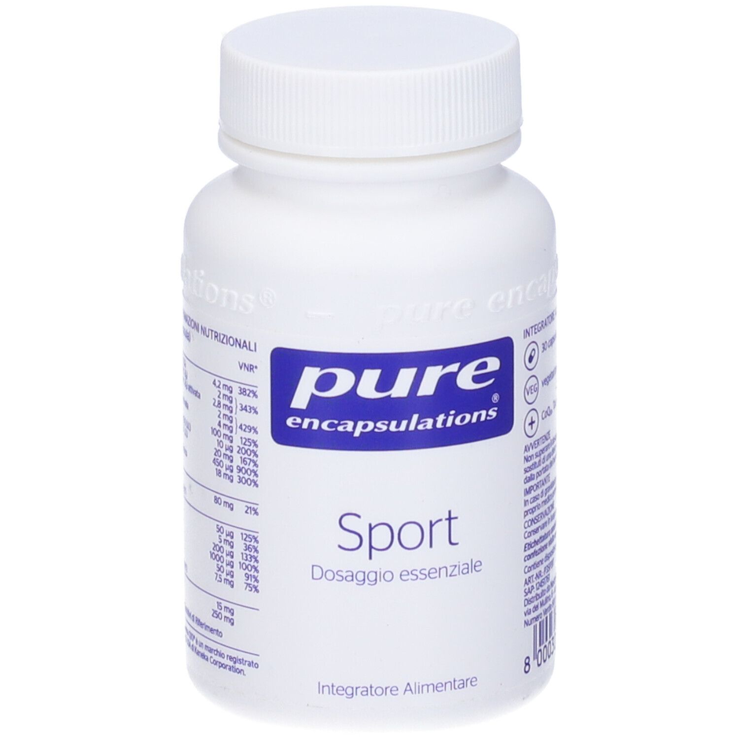 Pure Encapsulations Sport 30 Capsule