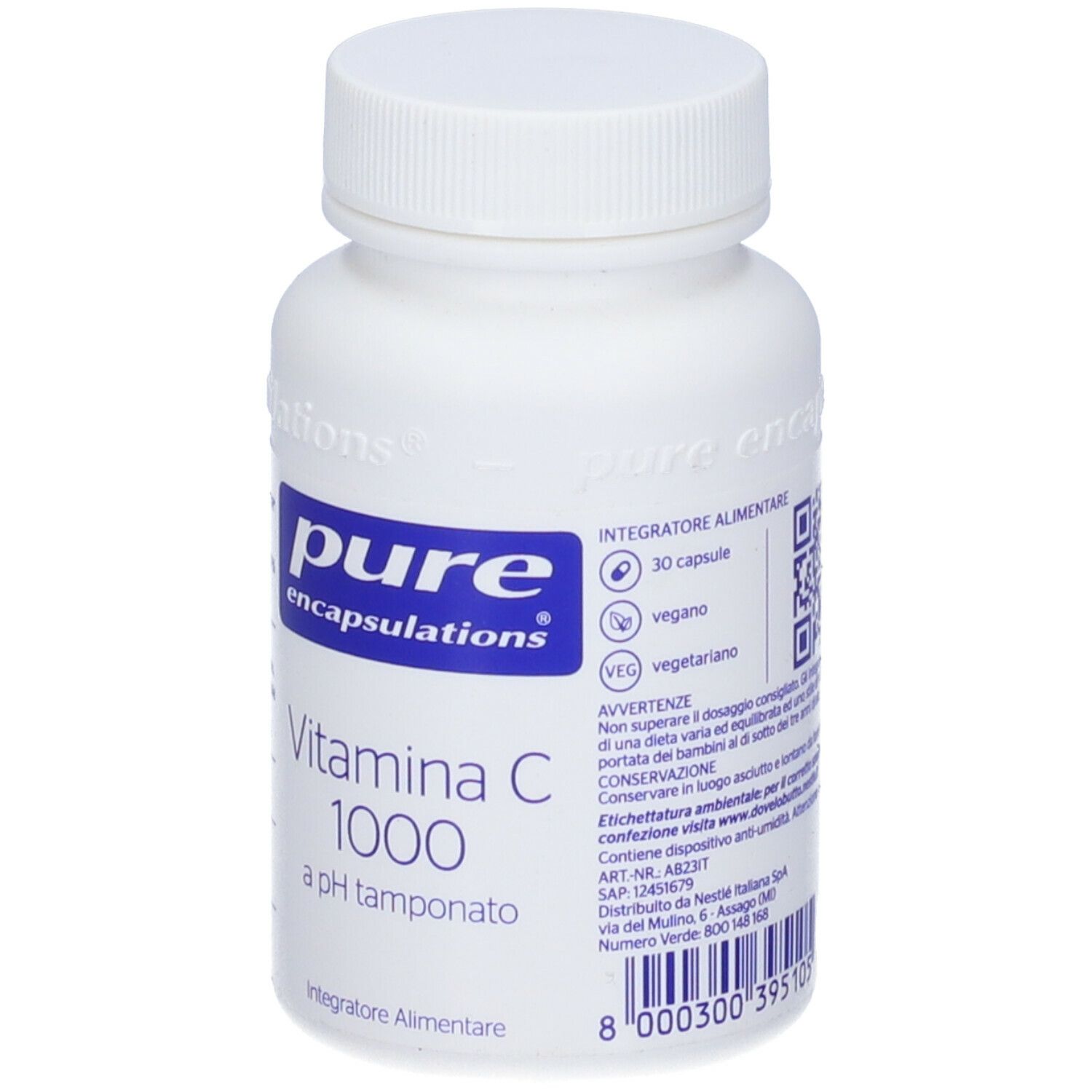 Pure Encapsulations Vitamina C 1000