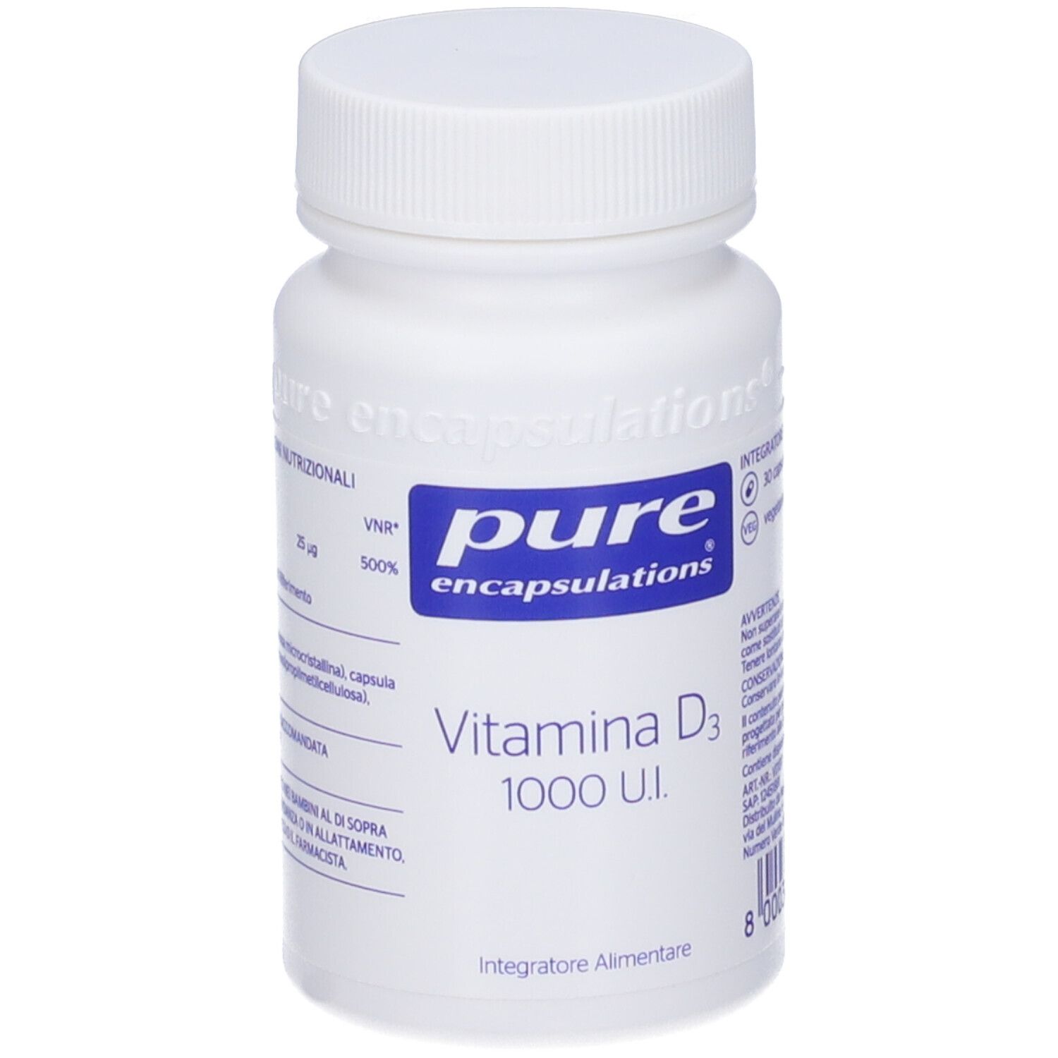 Pure Encapsulations Vitamina D3 1000 U.I. Capsule