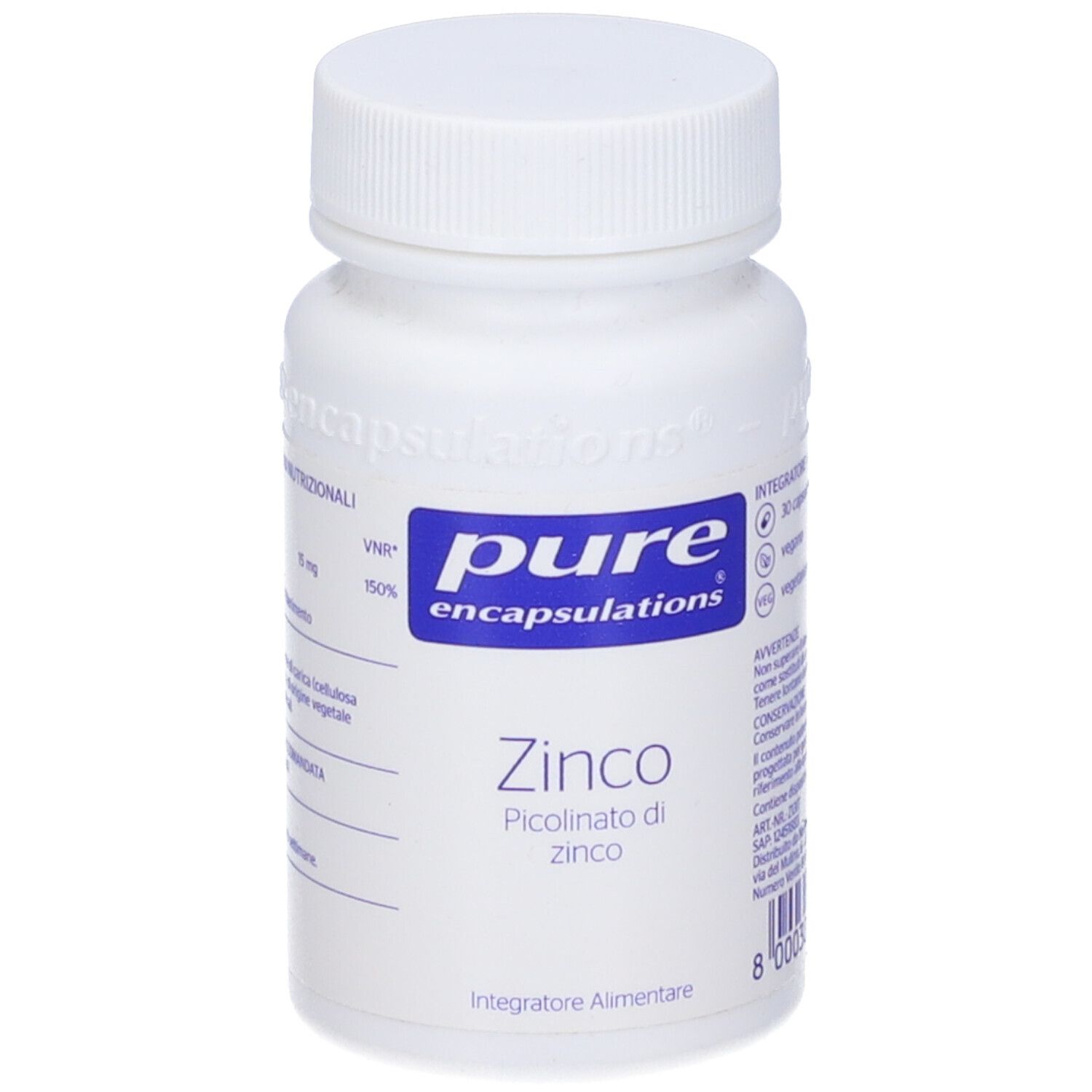 Pure Encapsulations Zinco 30 Capsule