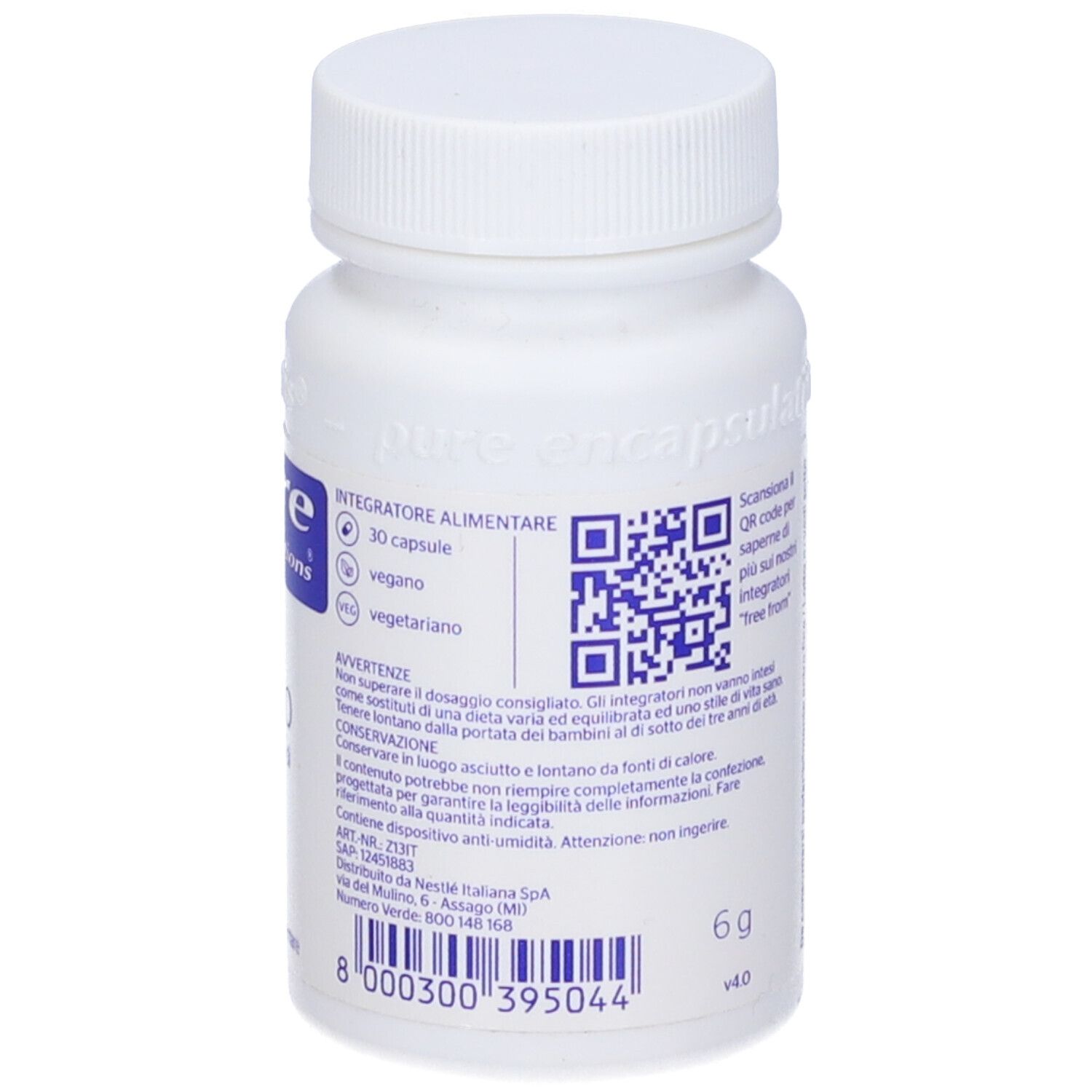 Pure Encapsulations Zinco 30 Capsule