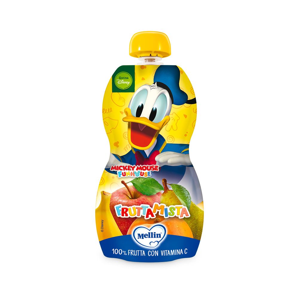 Pouch Disney Mickey Mouse Frutta Mista 110 G