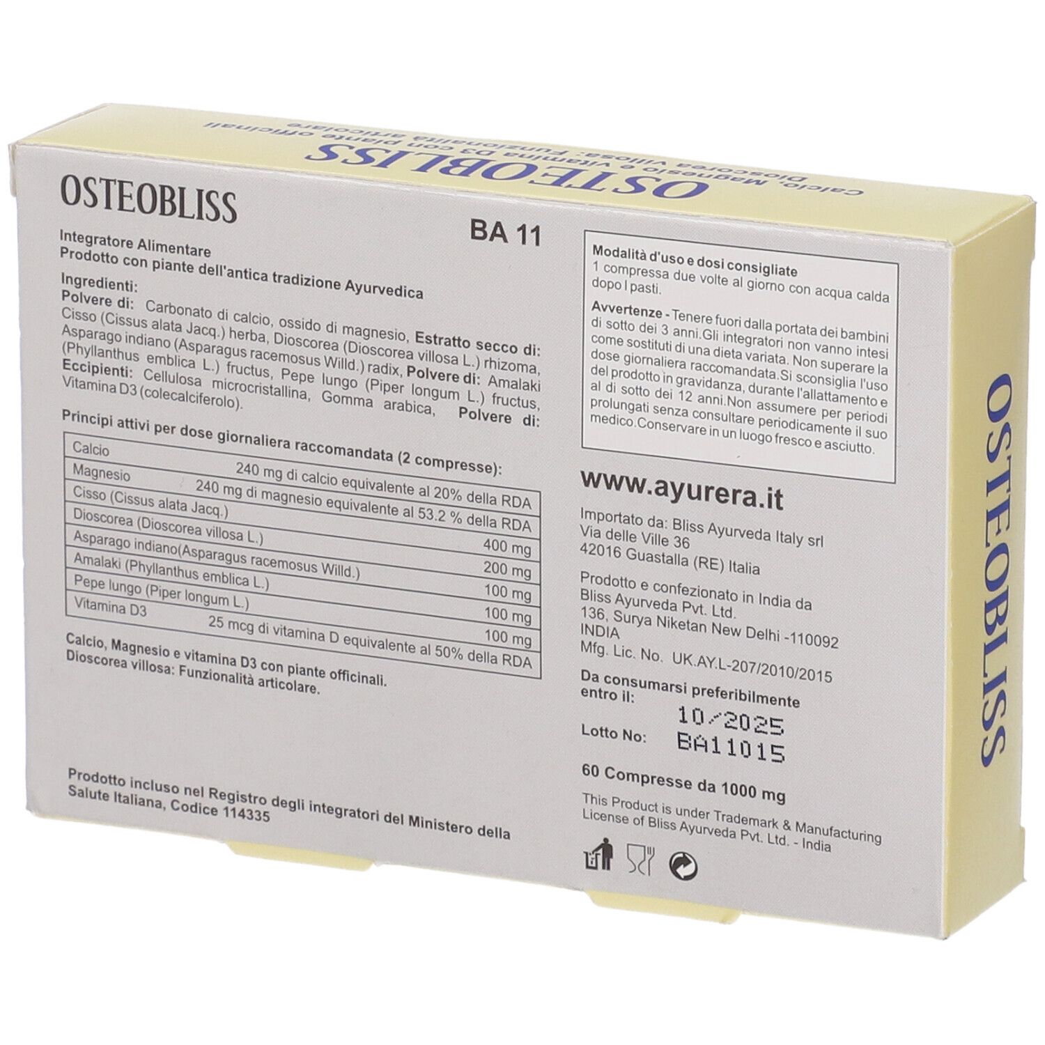 Osteobliss 60 Compresse