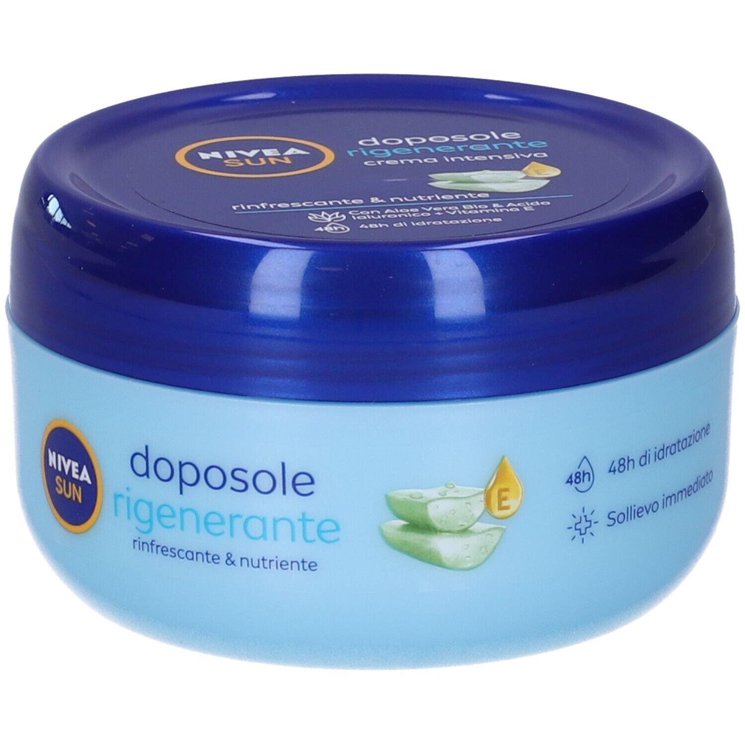 Nivea Sun Doposole Rigenerante Crema Intensiva 300 ml, Doposole idratante per un sollievo immediato