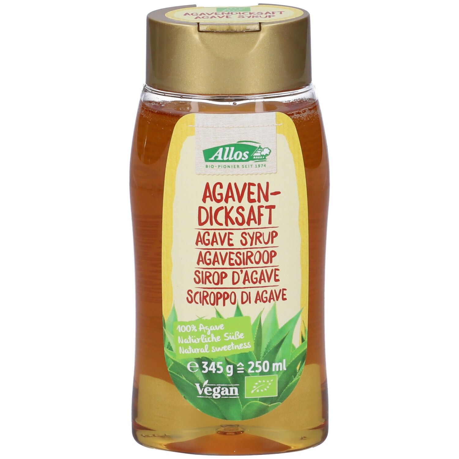 Allos Sciroppo D'Agave 250Ml