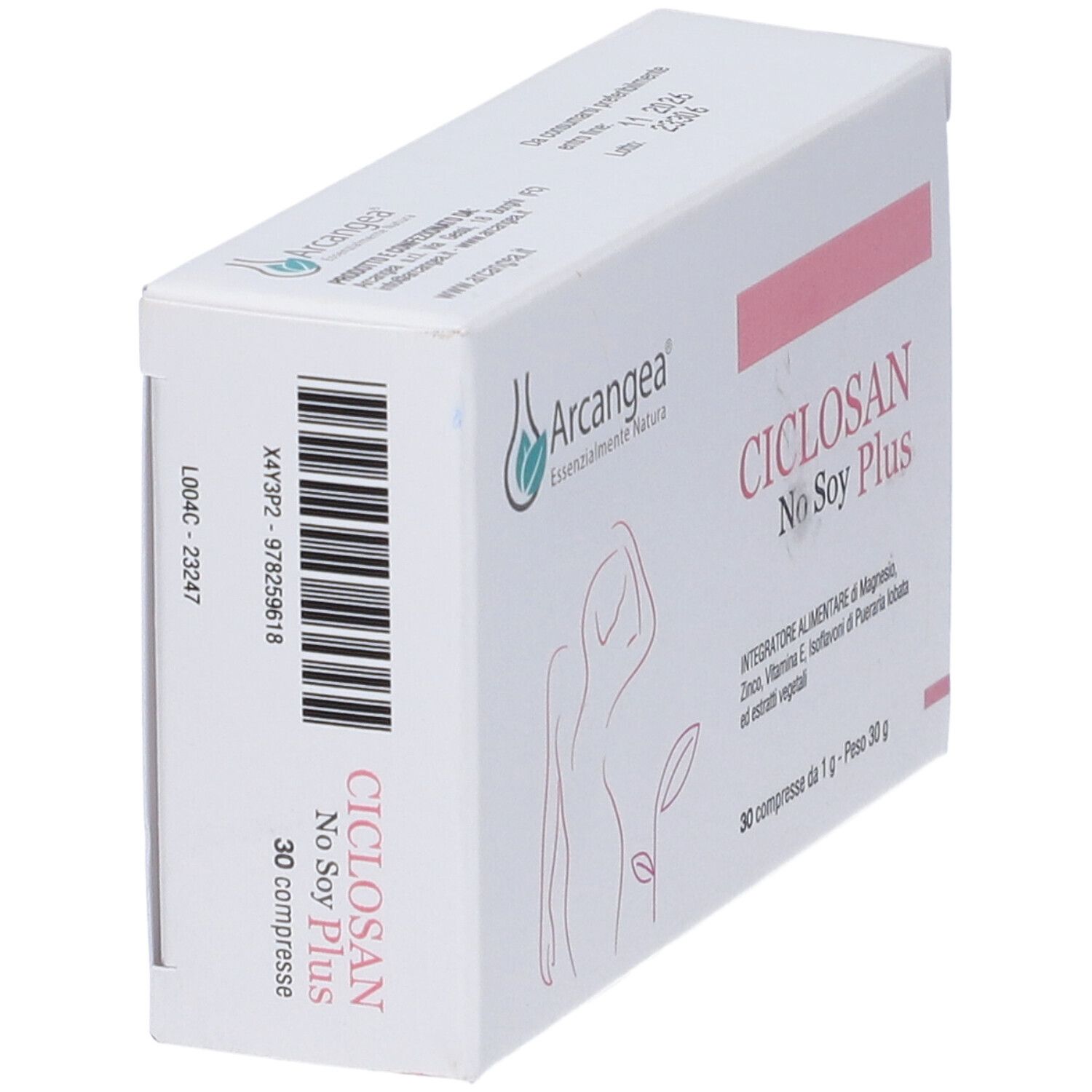 Ciclosan Plus No-Soy 30 Compresse