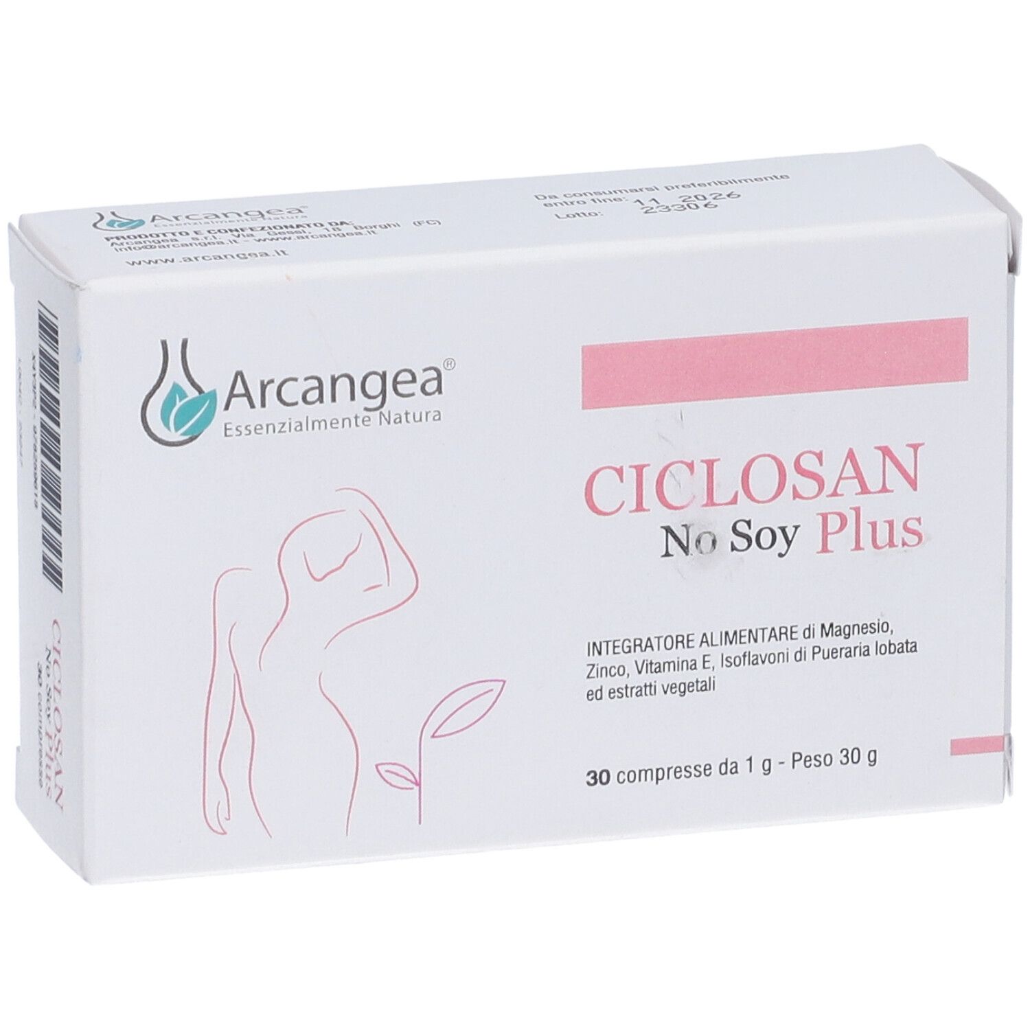 Ciclosan Plus No-Soy 30 Compresse