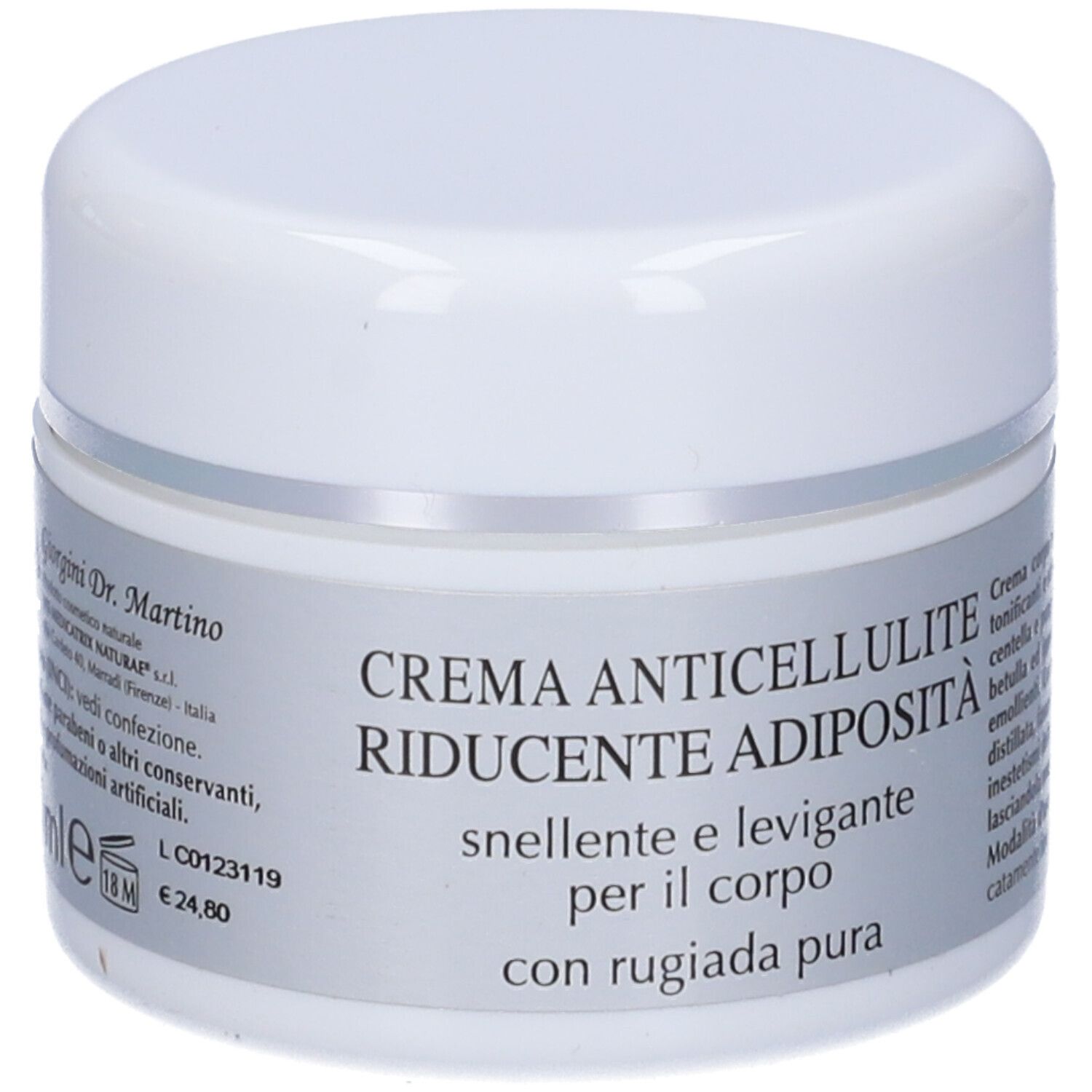 Crema Anticellulite Riduc Adiposita' Con Rugiada 100 Ml