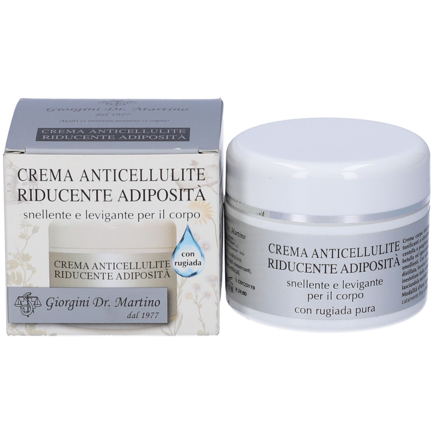 Crema Anticellulite Riduc Adiposita' Con Rugiada 100 Ml
