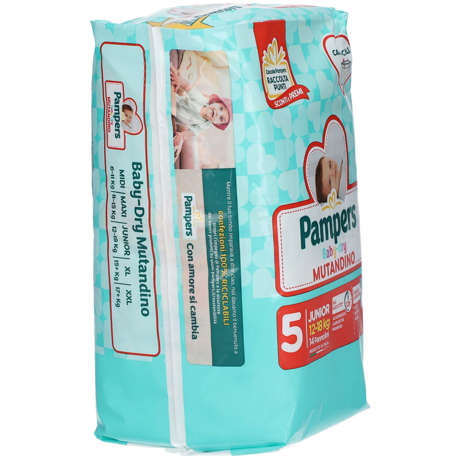Pampers Baby Dry Mutandino 5 Junior