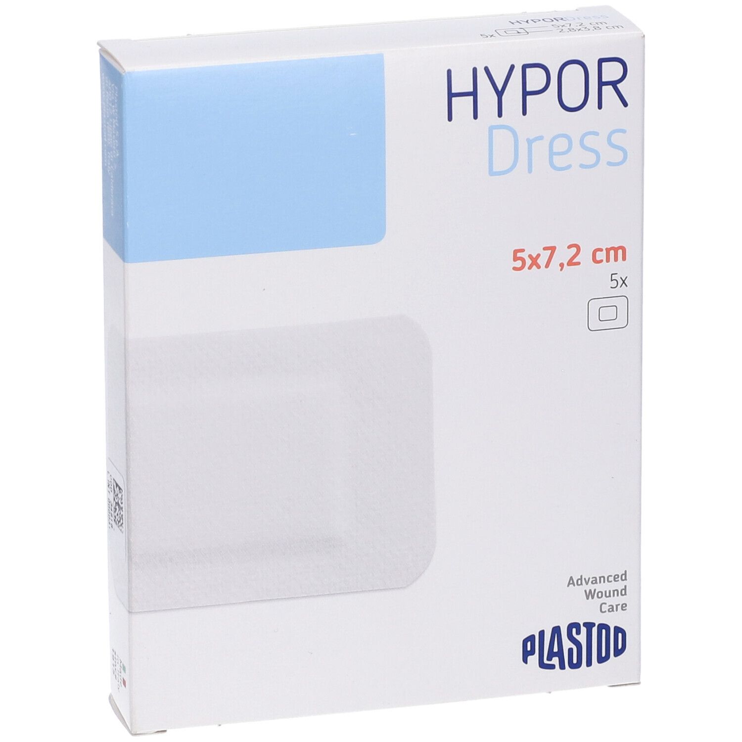Plastod HYPORDress Medicazione in TNT 5x7,2cm