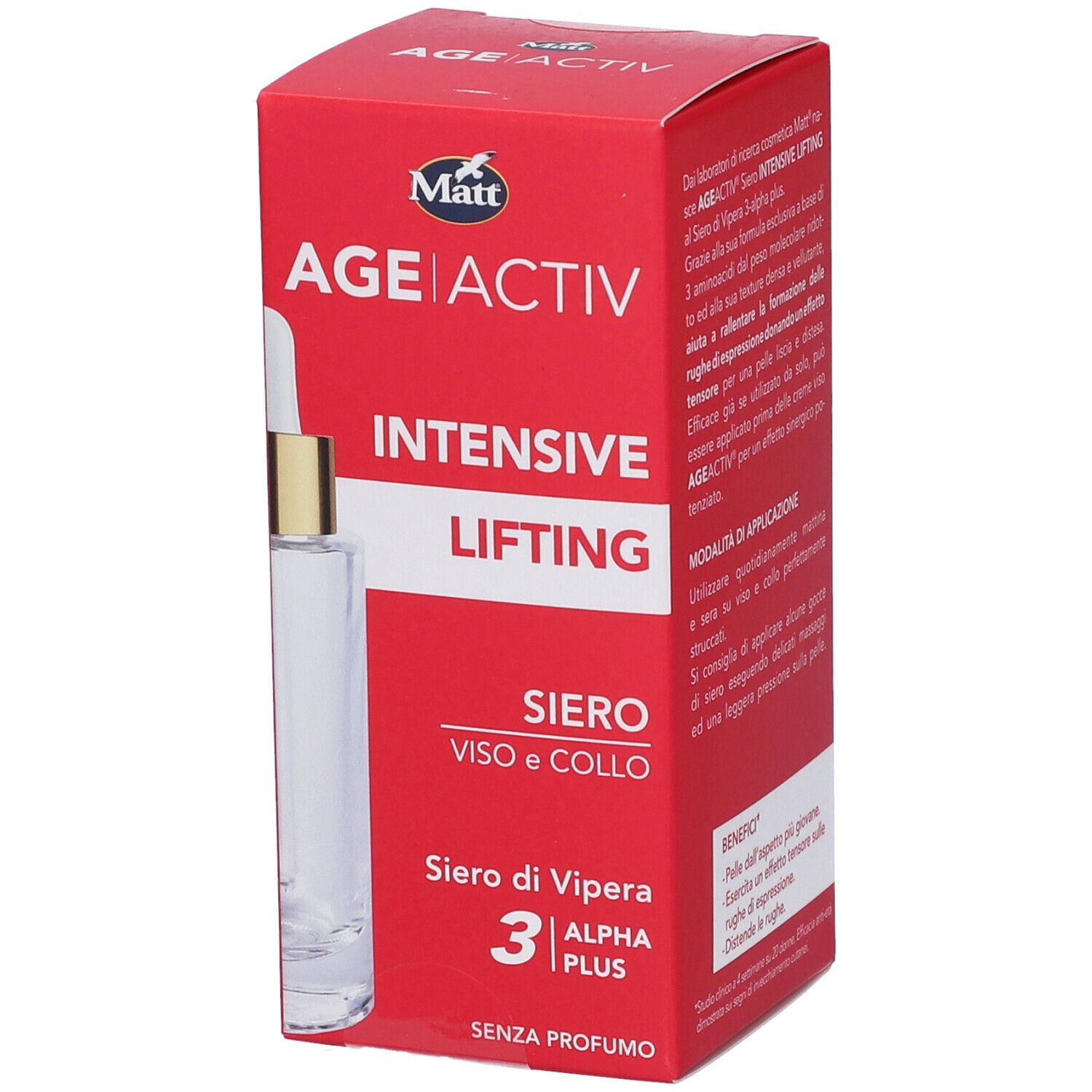 Matt Age Activ Intensive Lifting Siero Viso - Risparmia il 10% con il codice: aed0726