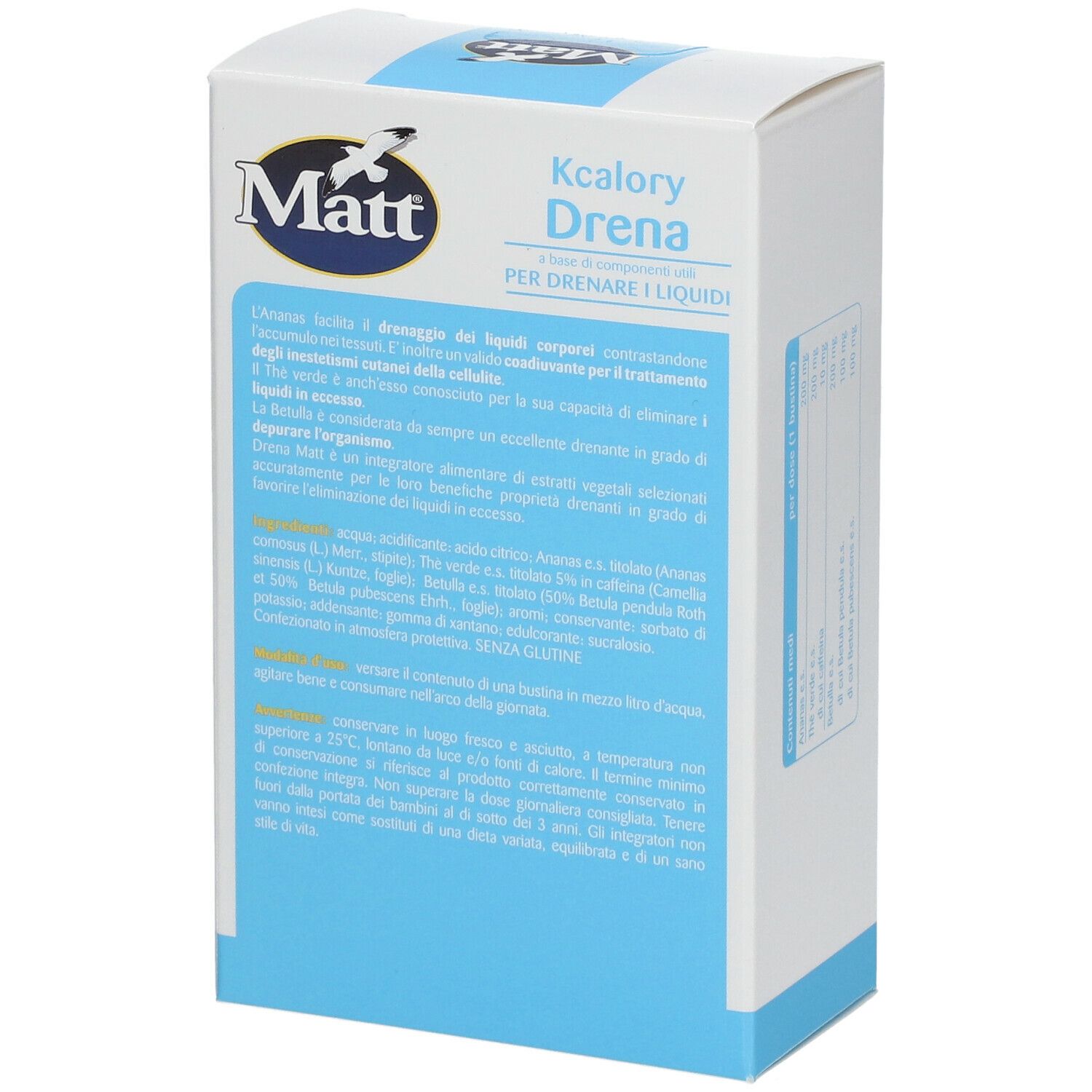 Matt® KCalory Drena