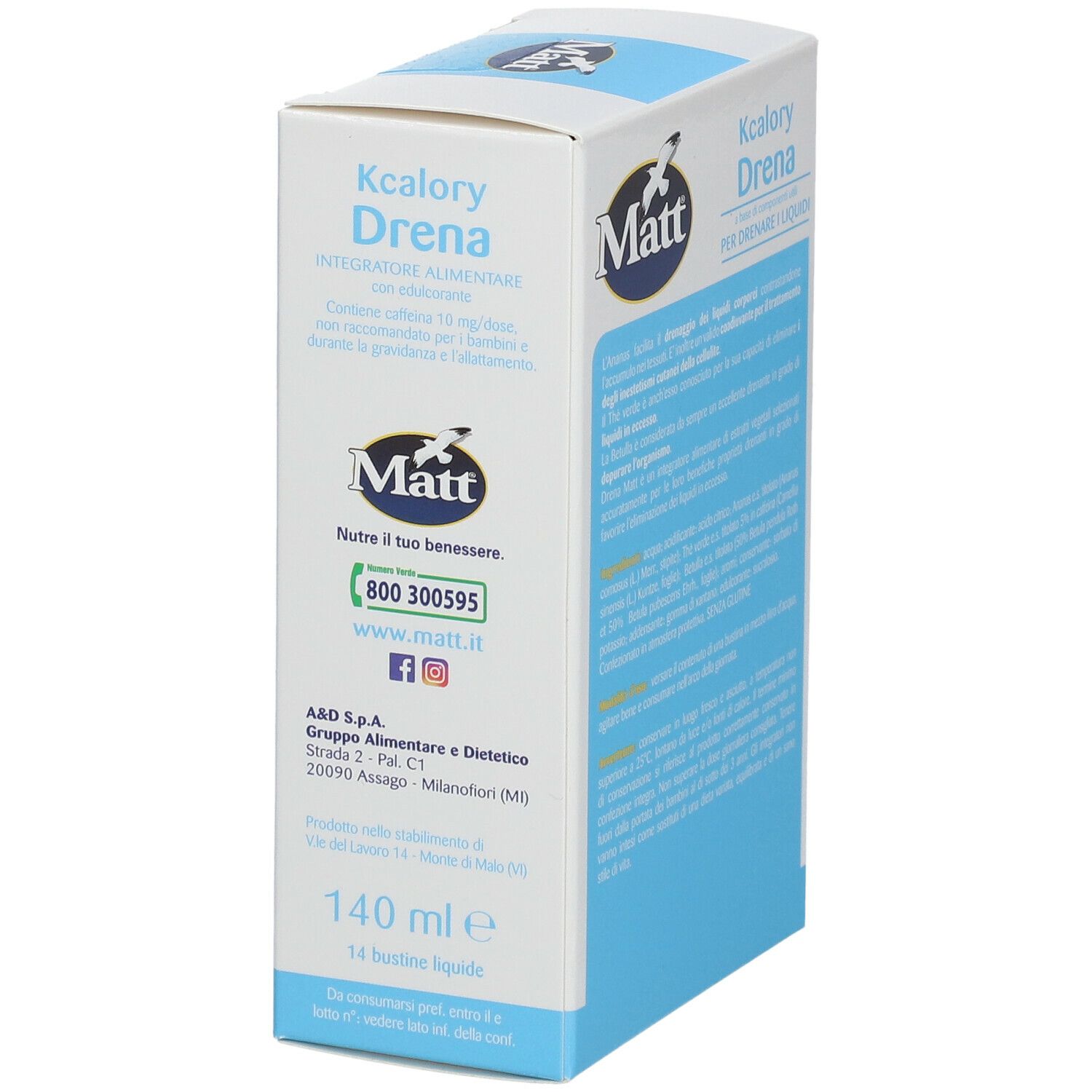 Matt® KCalory Drena