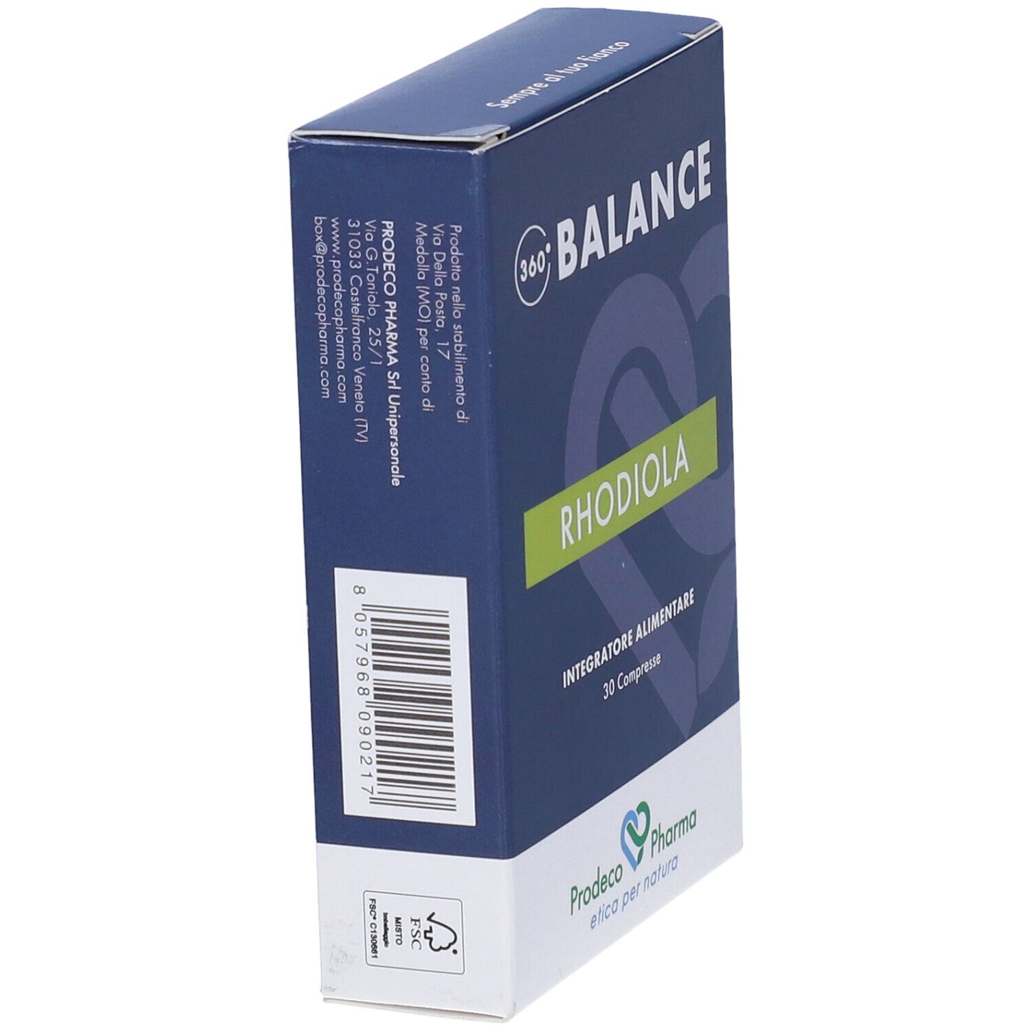 360 Balance Rhodiola 30 Compresse