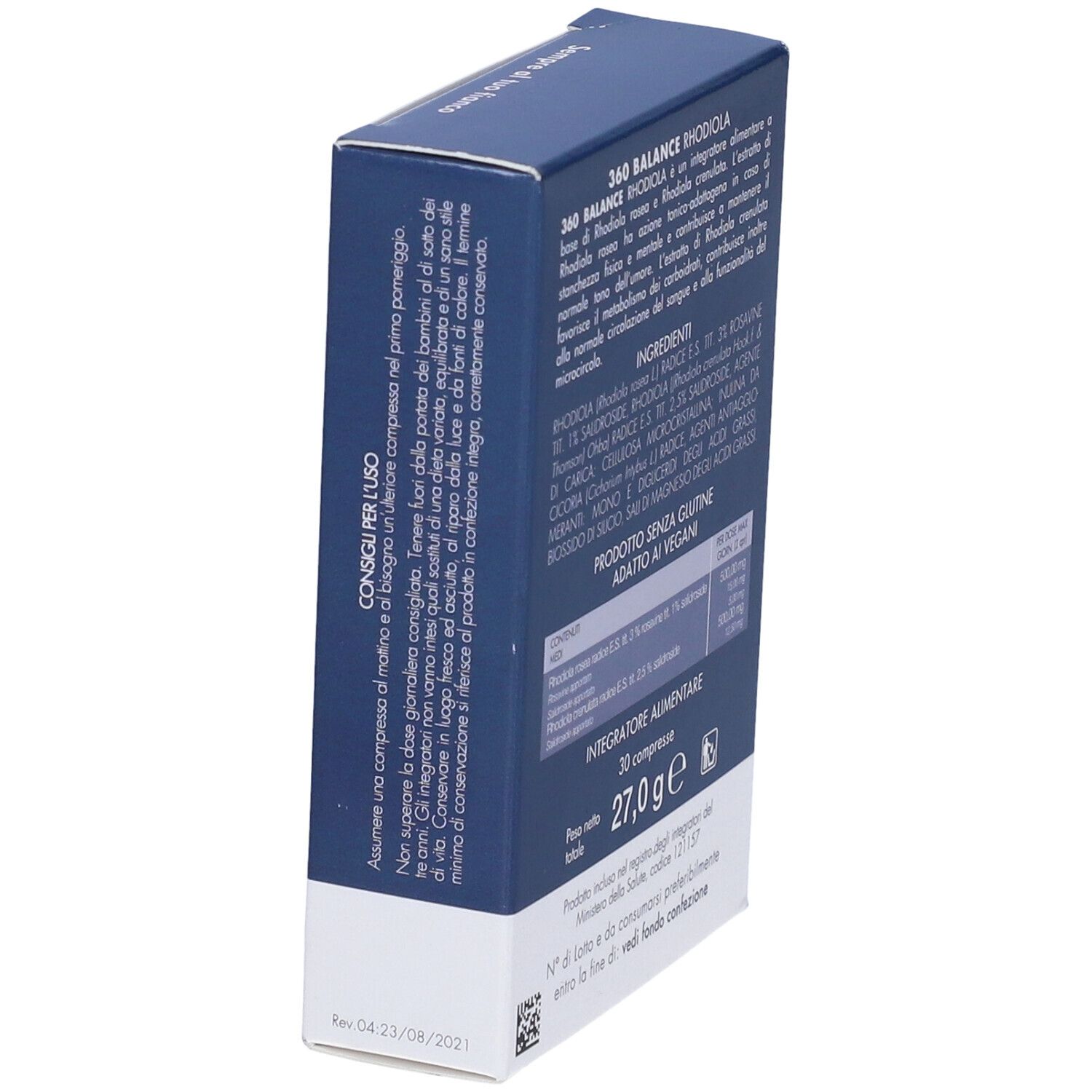 360 Balance Rhodiola 30 Compresse