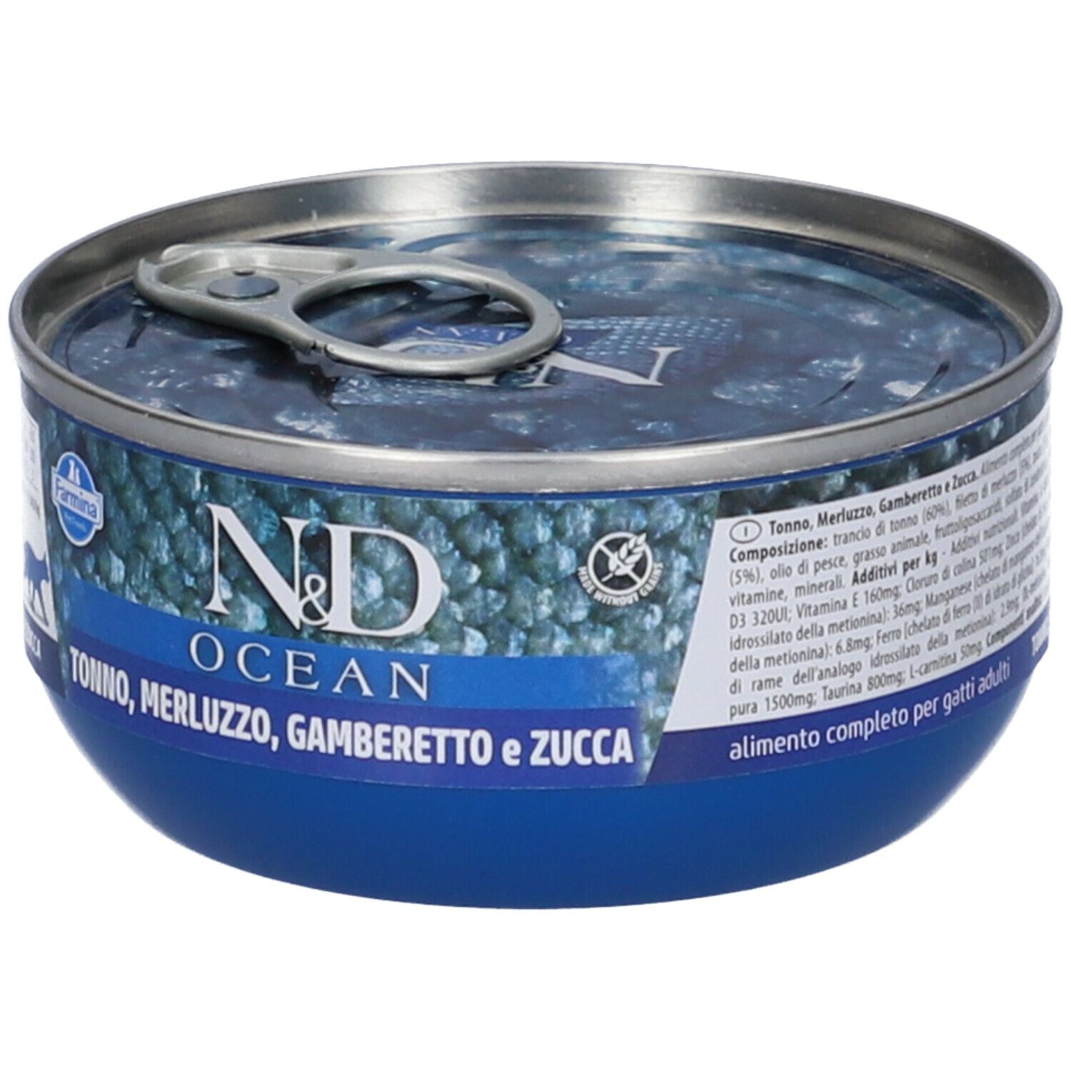 N&d Ocean Feline Tuna, Cod, Shrimp & Pumpkin Adult Wet Food