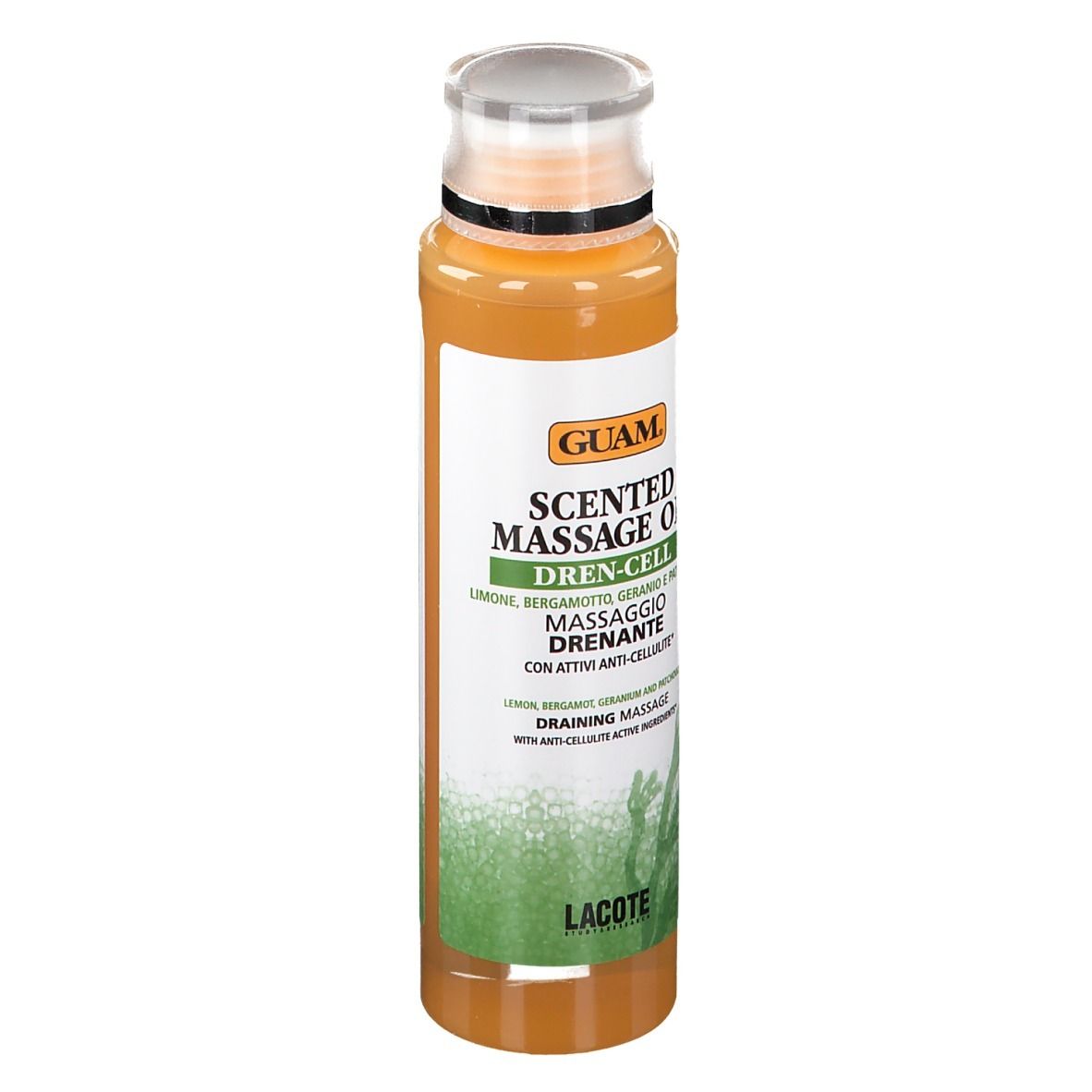 GUAM® Scented Massage Oil Dren-Cell