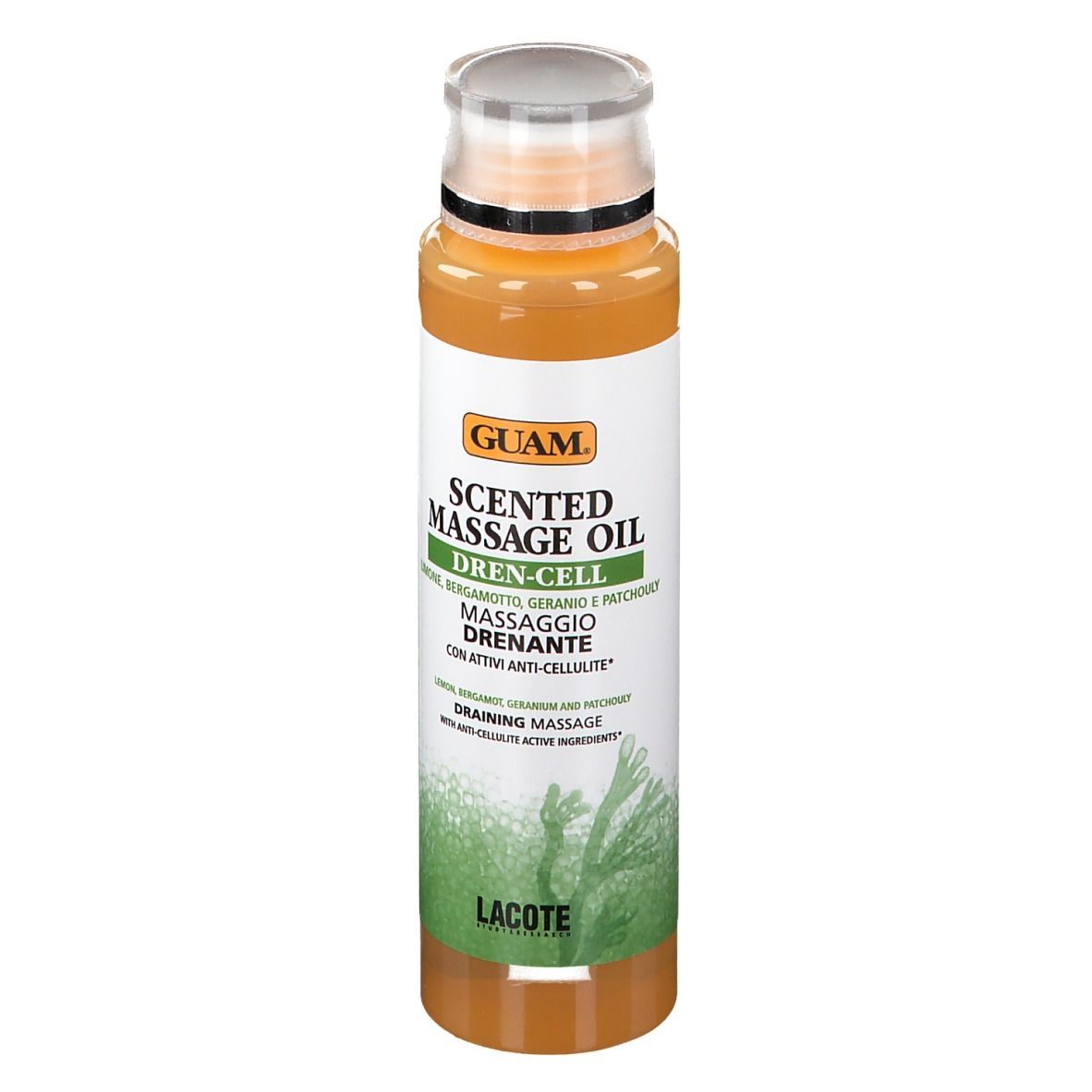 GUAM® Scented Massage Oil Dren-Cell