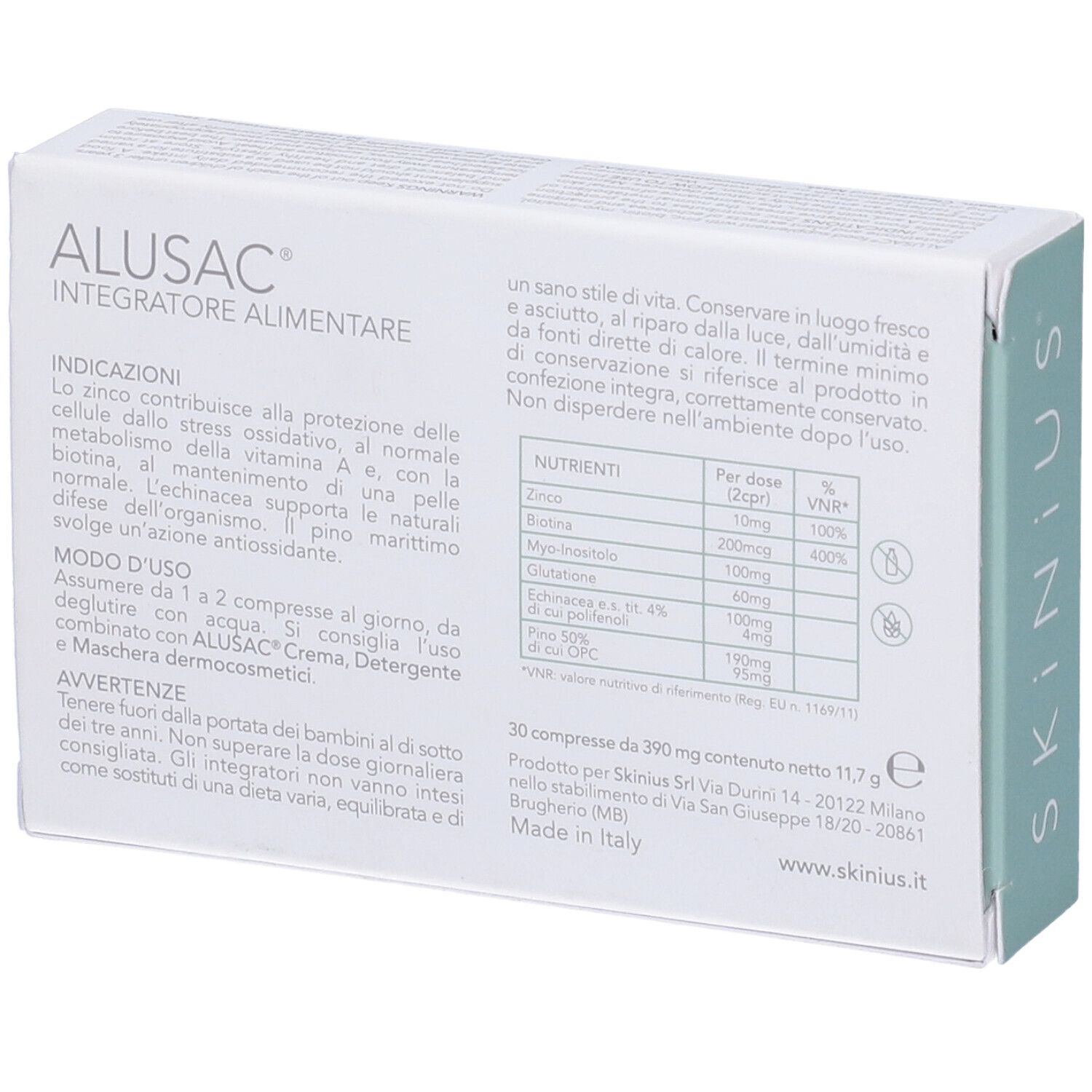 Alusac 30 Compresse