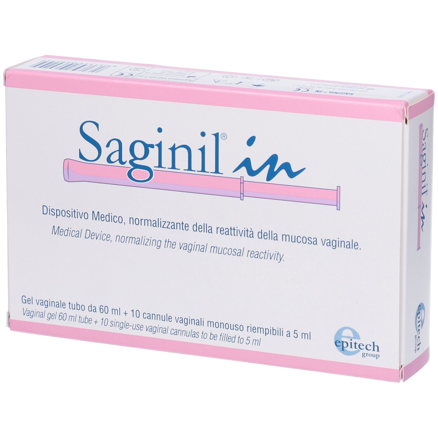 Saginil In 10 Cannule Tubo 60 Ml