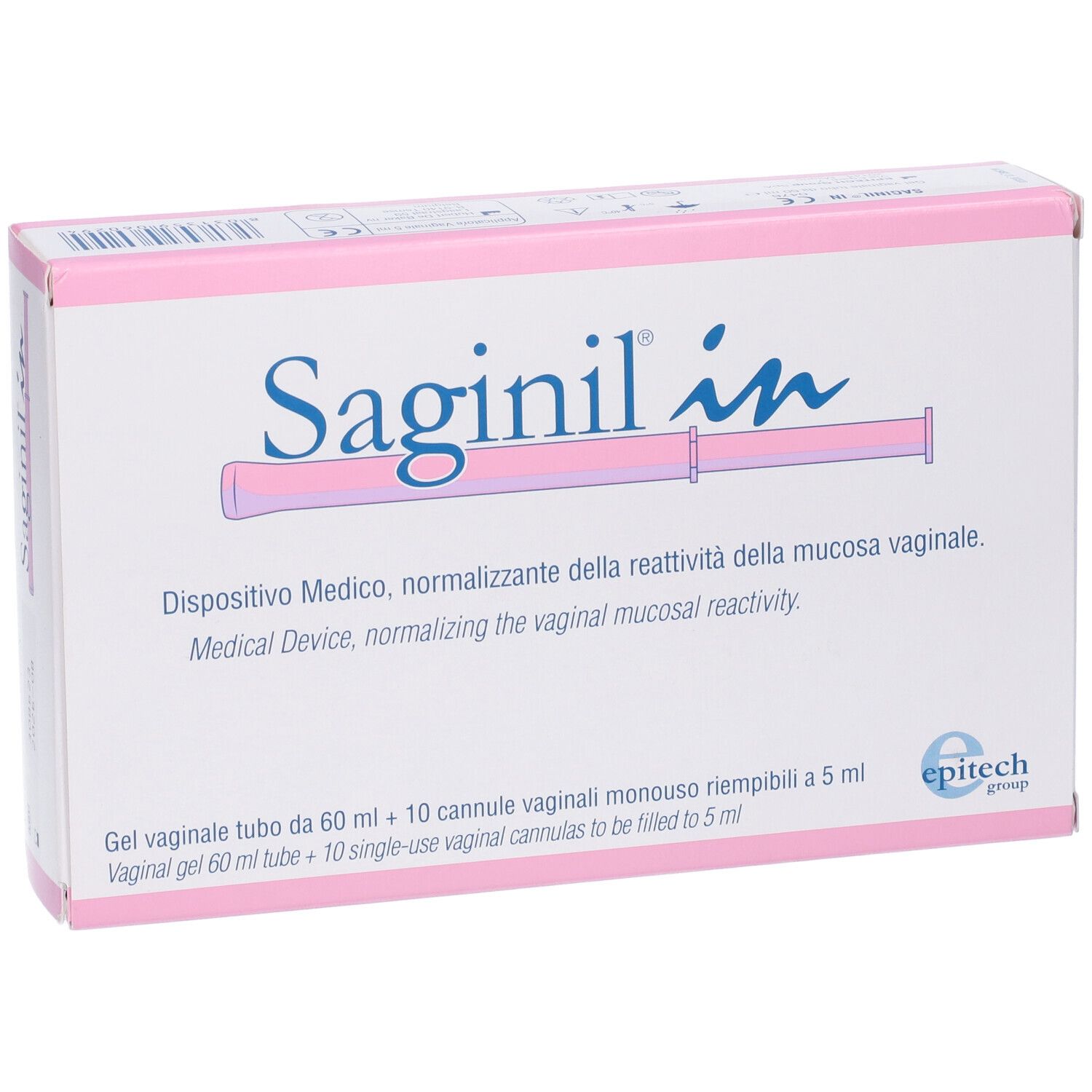 Saginil In 10 Cannule Tubo 60 Ml