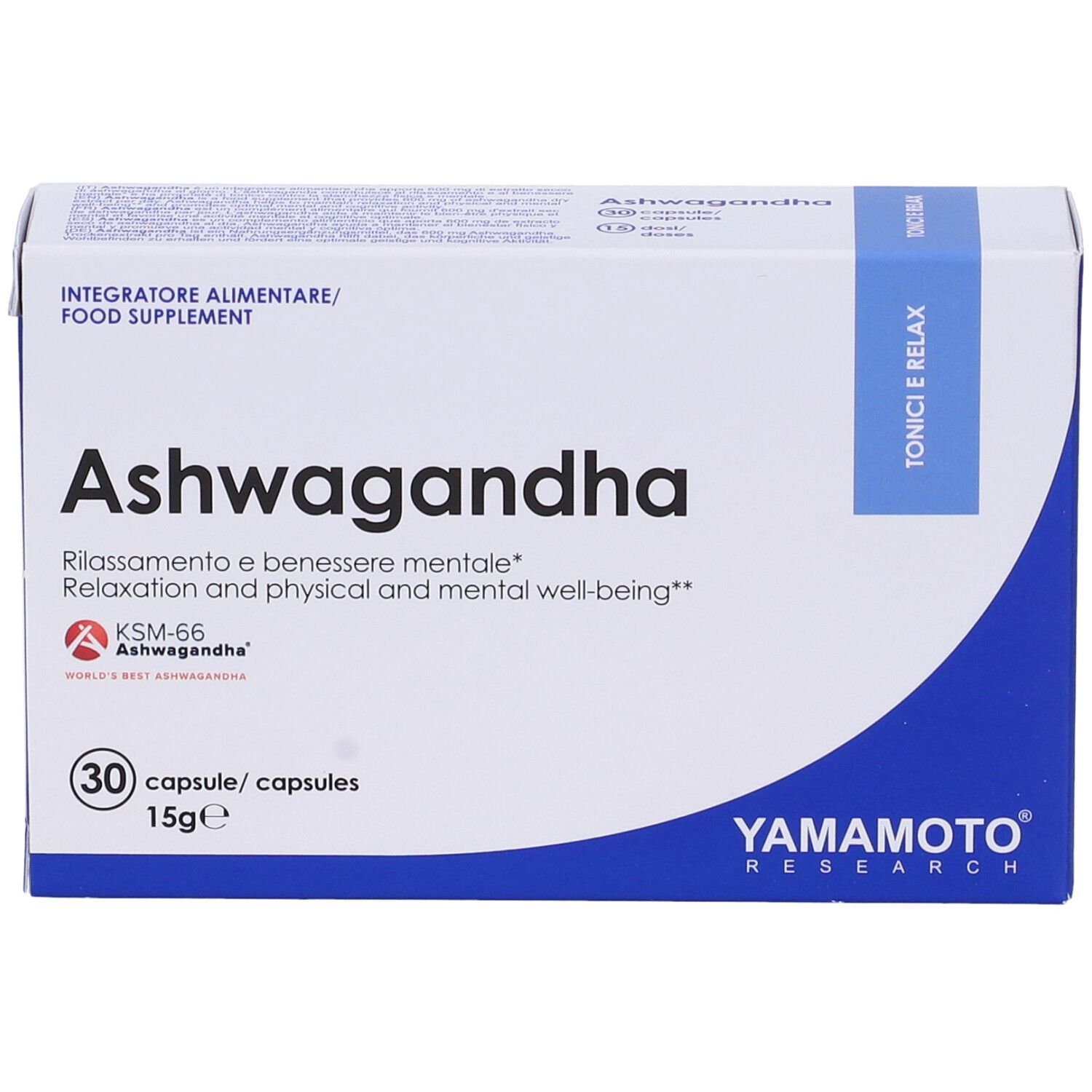 Yamamoto® Research Ashwagandha KSM-66® Capsule